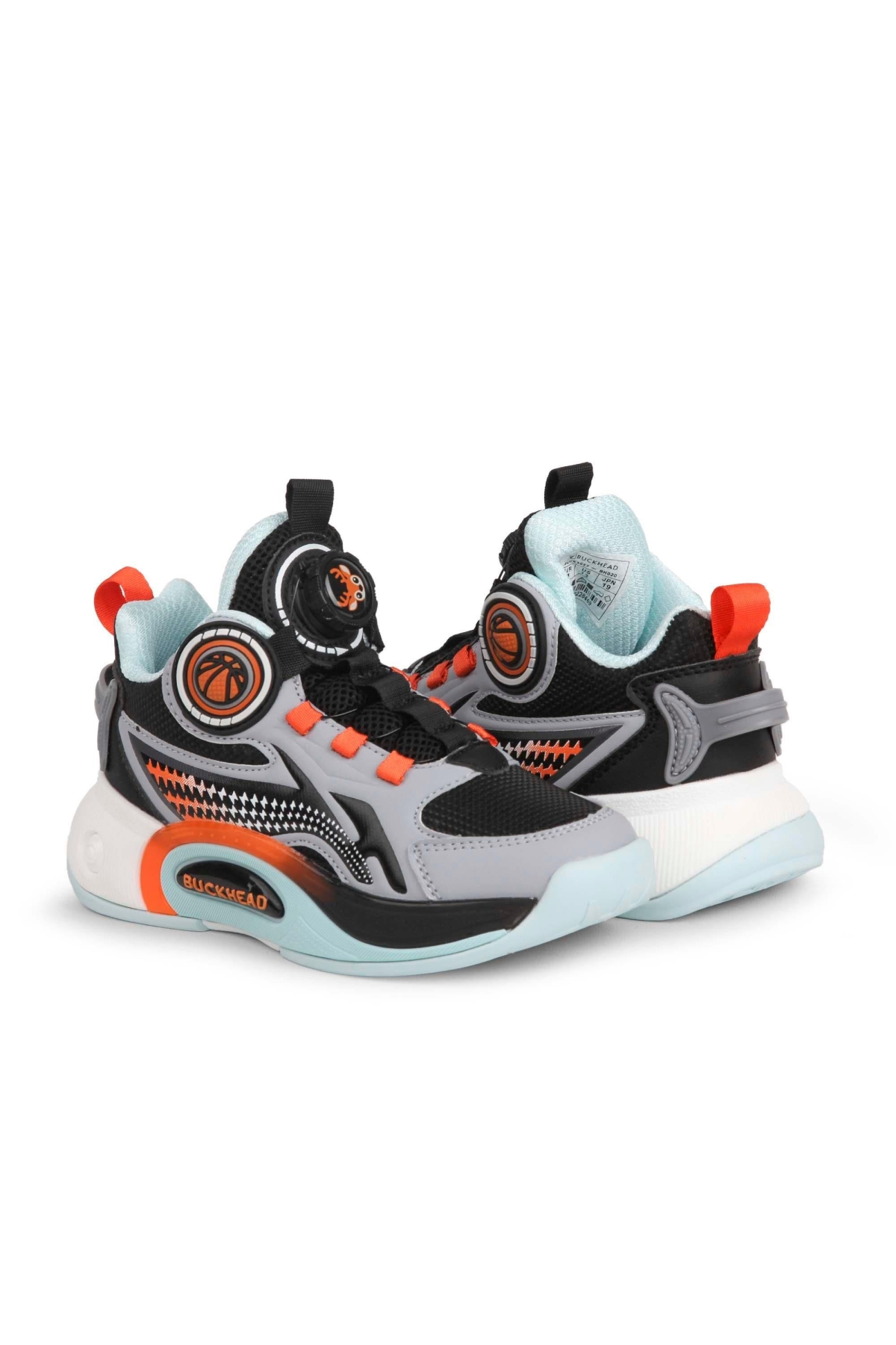 Buckhead Buckhead Siyah BUCK3057-020 Pick Çocuk Basketbol Ayakkabısı Sneaker | Flo Siyah - 5. görsel