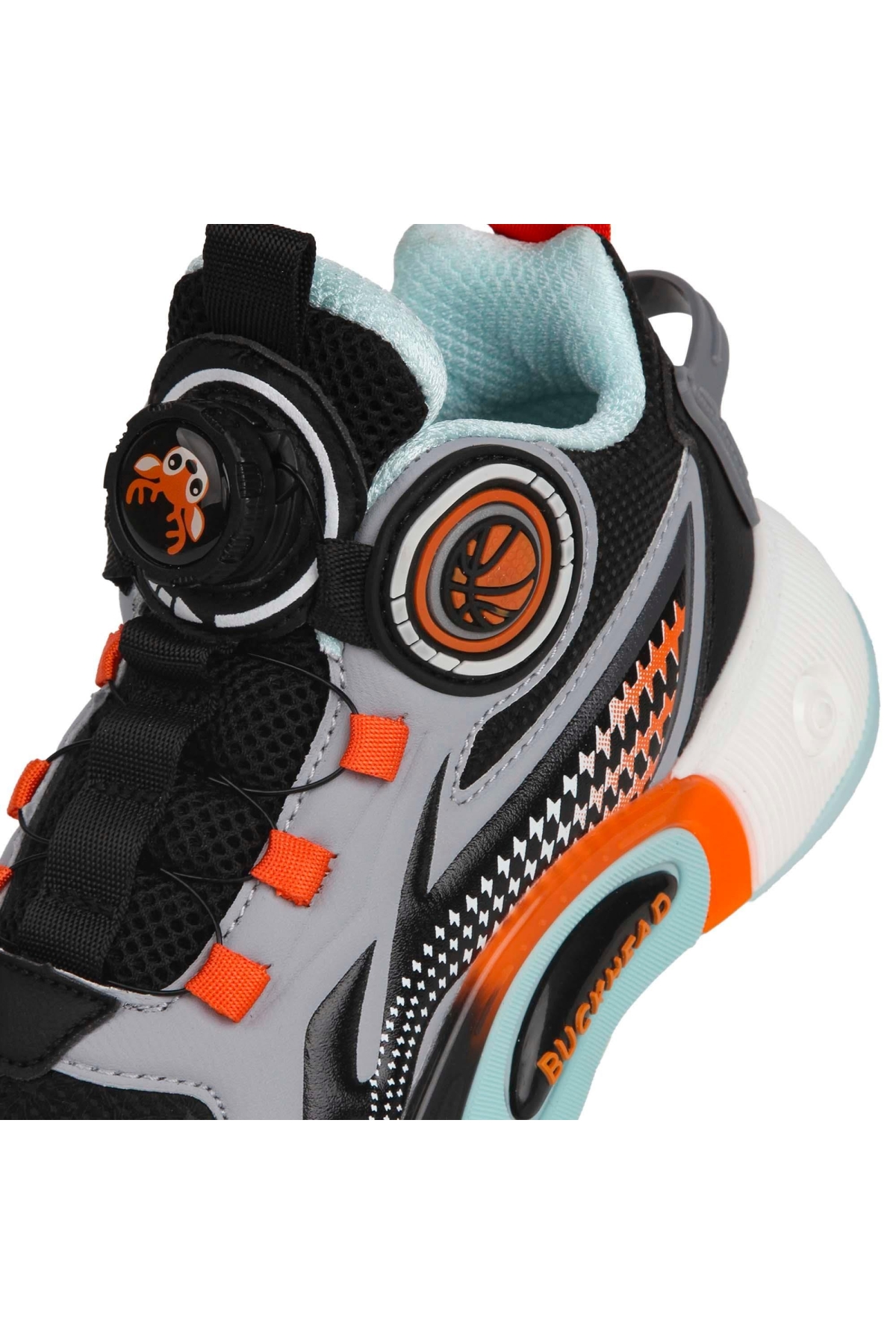 Buckhead Buckhead Siyah BUCK3057-020 Pick Çocuk Basketbol Ayakkabısı Sneaker | Flo Siyah - 6. görsel