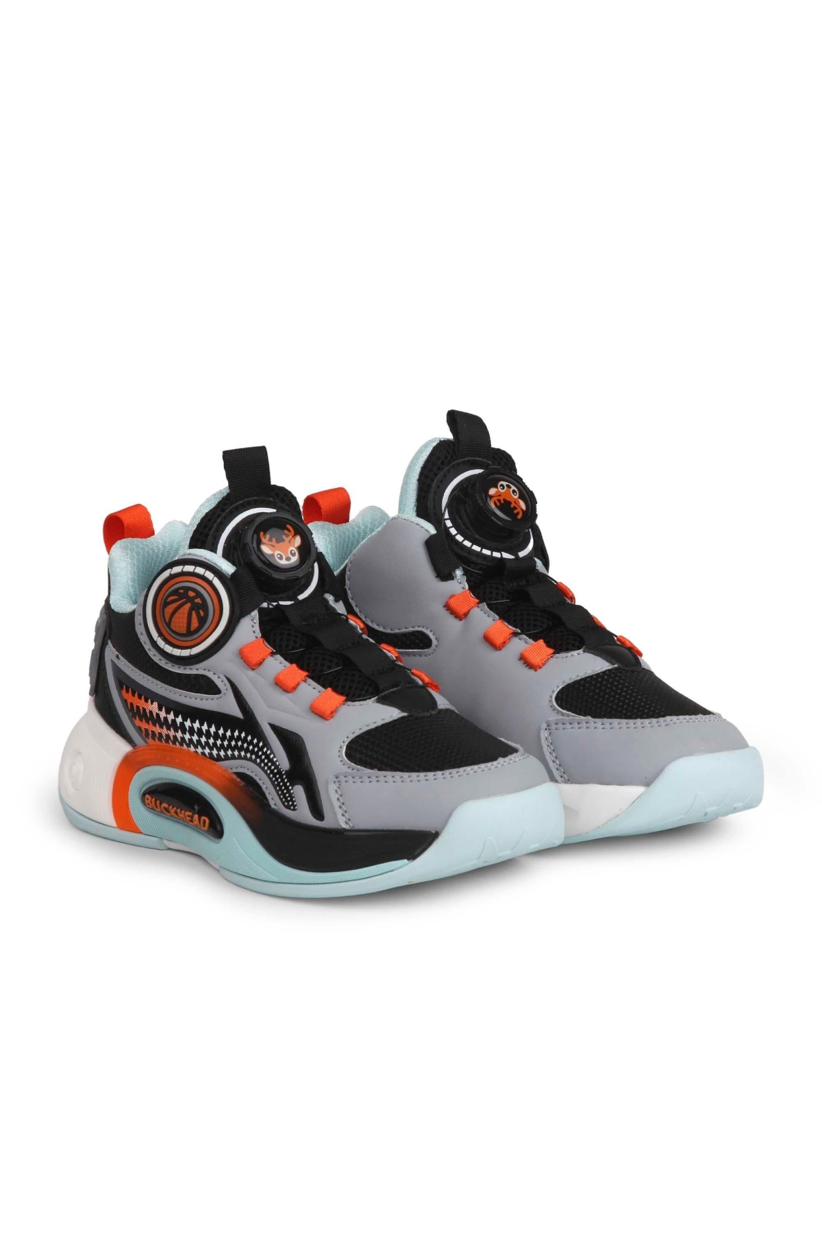 Buckhead Buckhead Siyah BUCK3057-020 Pick Çocuk Basketbol Ayakkabısı Sneaker | Flo Siyah - 7. görsel
