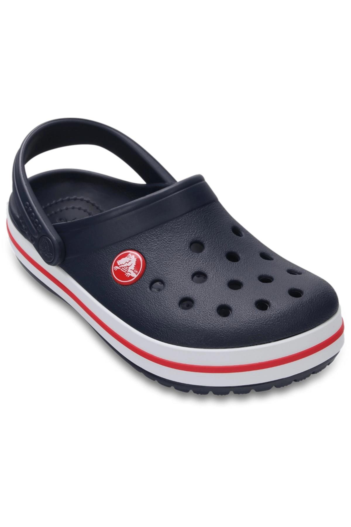 Crocs Crocs Lacivert 207006-485 Crocband Clog K Çocuk Sandalet Outdoor Ayakkabı | Flo Lacivert - 2. görsel