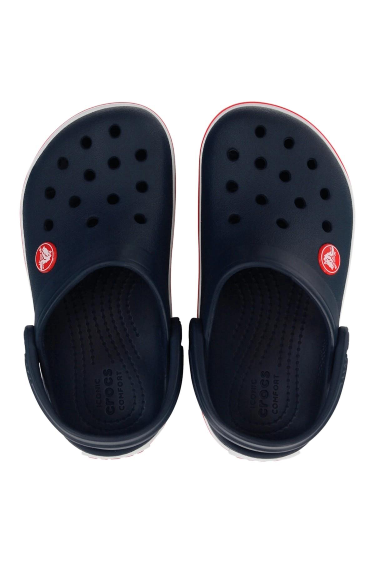 Crocs Crocs Lacivert 207006-485 Crocband Clog K Çocuk Sandalet Outdoor Ayakkabı | Flo Lacivert - 6. görsel