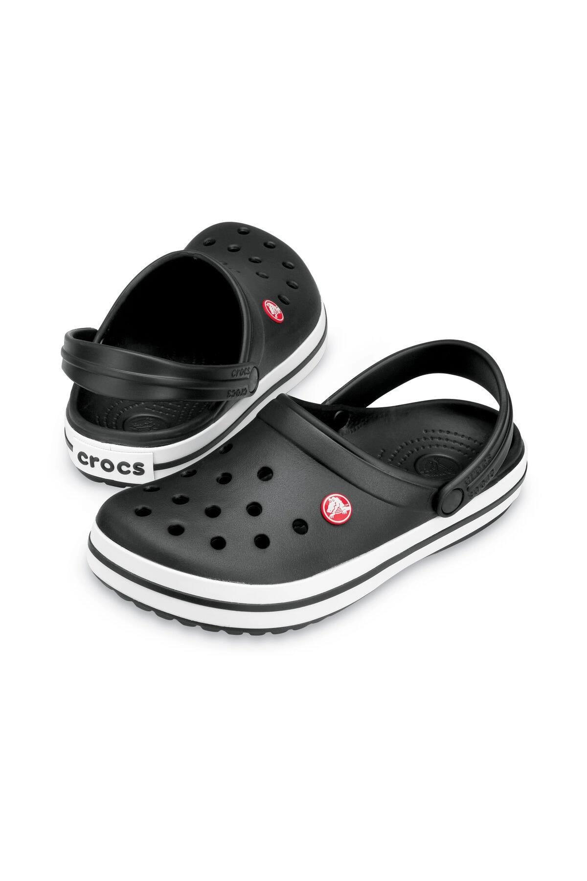 Crocs Crocs Siyah 11016-001 Crocband Unisex Sandalet Outdoor Ayakkabı | Flo Siyah - 3. görsel