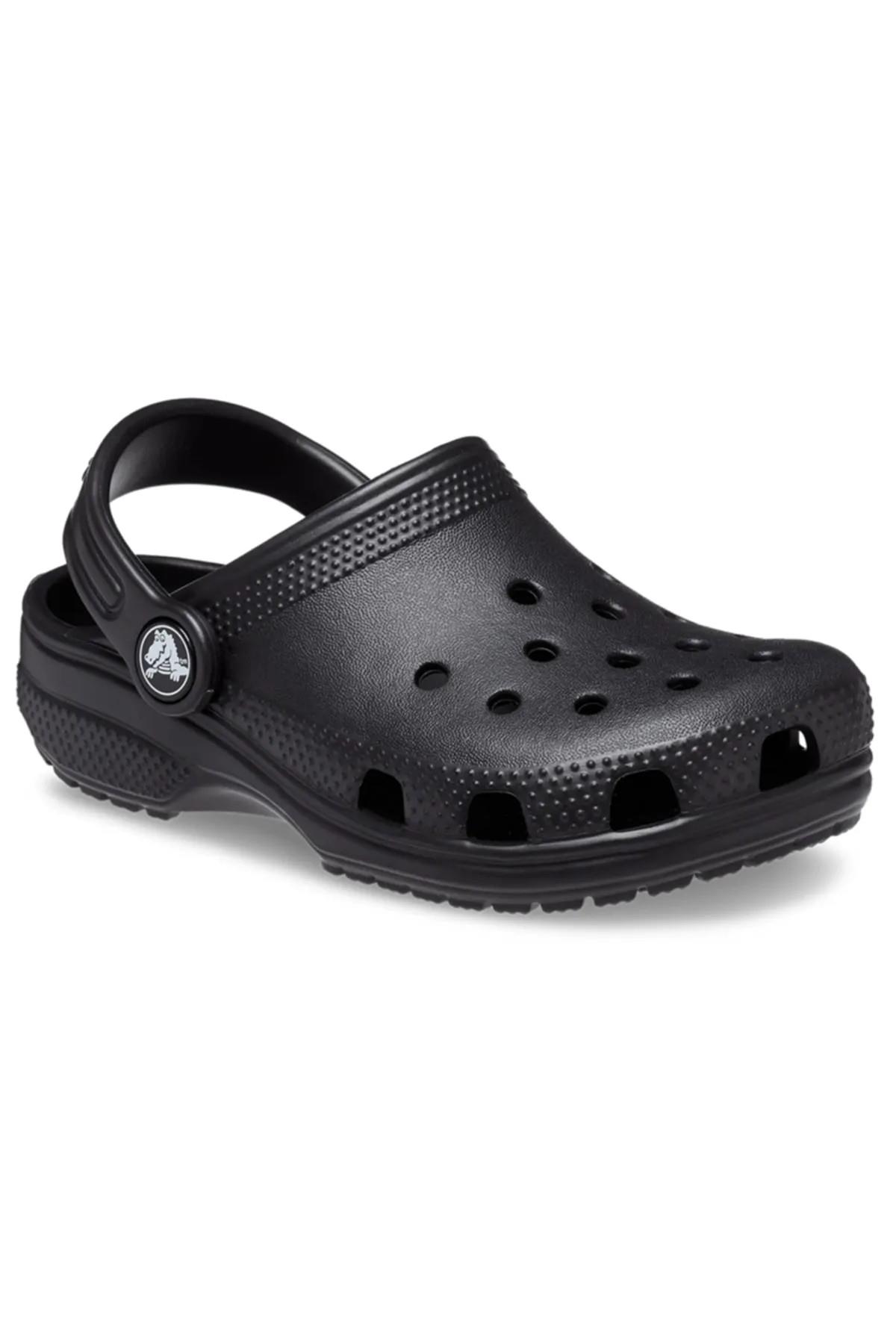 Crocs Crocs Siyah 206991-001 Classic Clog K Çocuk Sandalet Outdoor Ayakkabı | Flo Siyah - 2. görsel