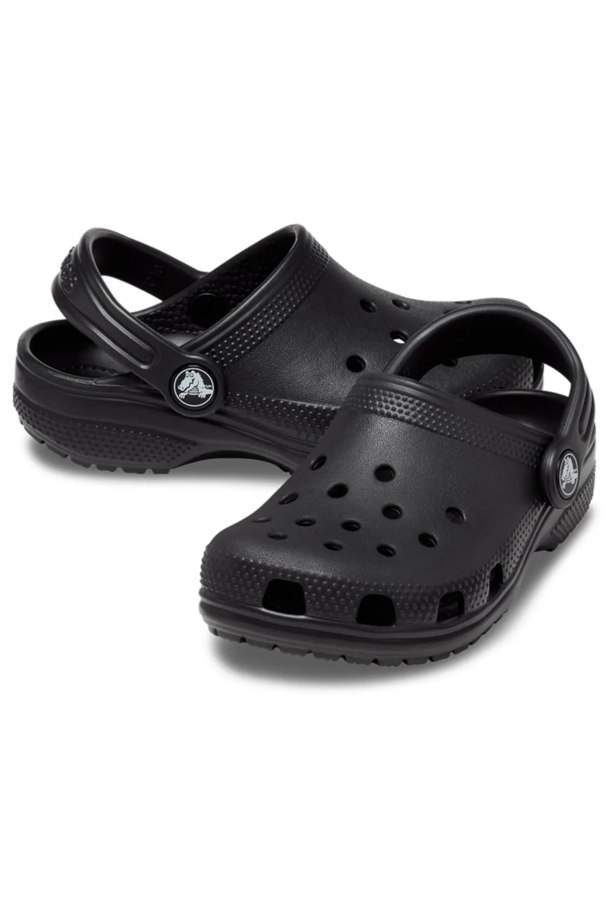 Crocs Crocs Siyah 206991-001 Classic Clog K Çocuk Sandalet Outdoor Ayakkabı | Flo Siyah - 4. görsel