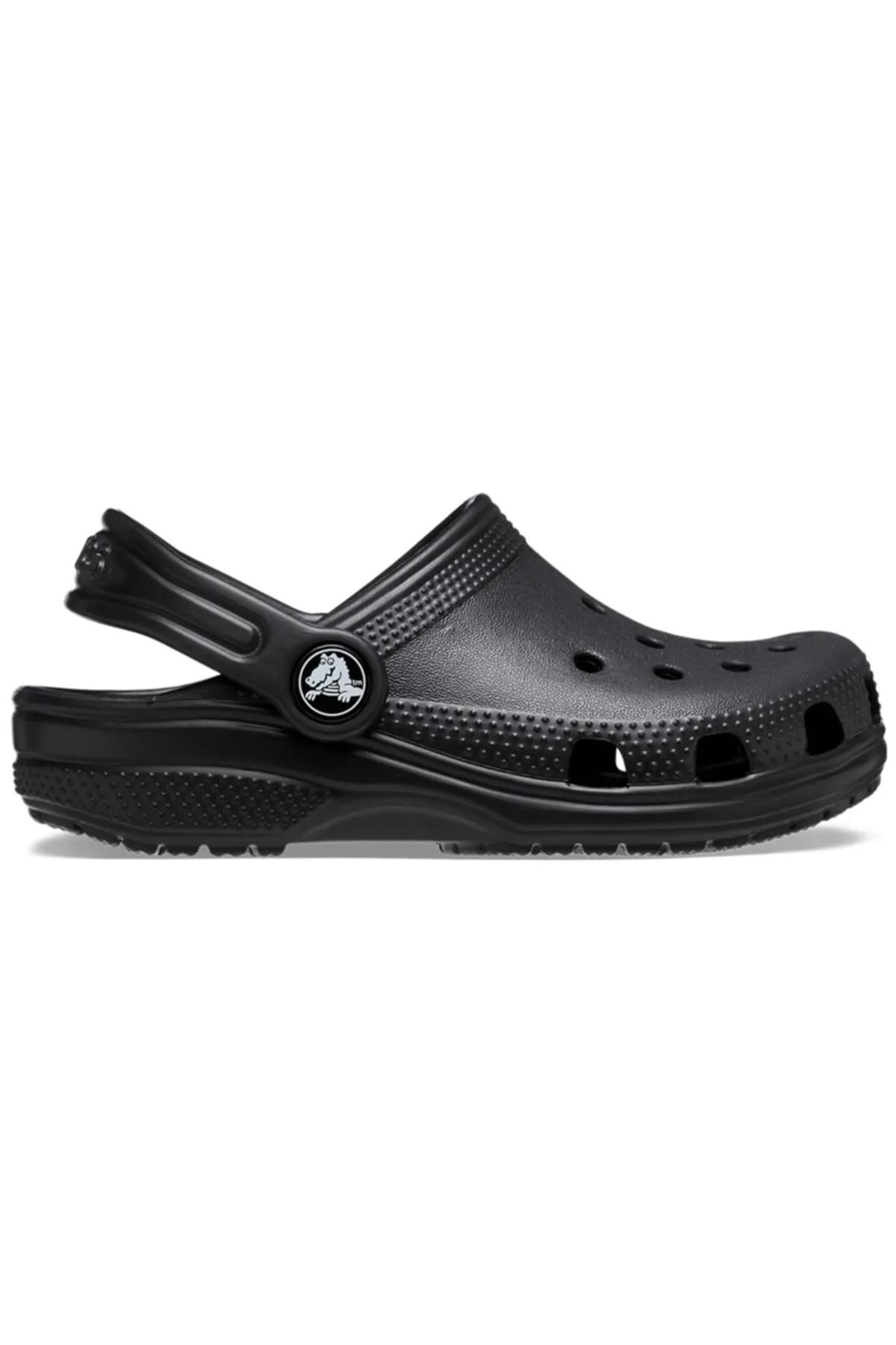 Crocs Crocs Siyah 206991-001 Classic Clog K Çocuk Sandalet Outdoor Ayakkabı | Flo Siyah - 7. görsel