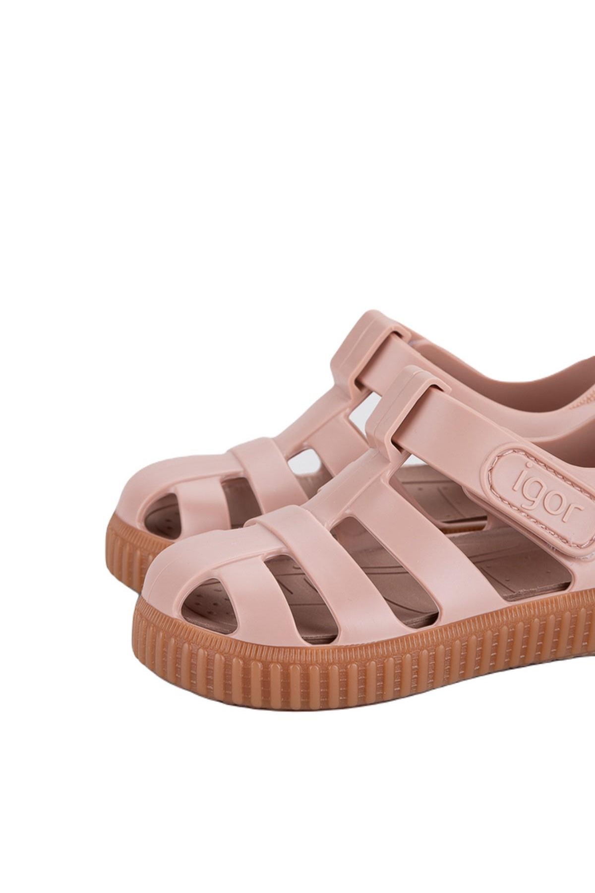 S10291-197 Nico Caramelo Kız Çocuk Sandalet - Görsel 5