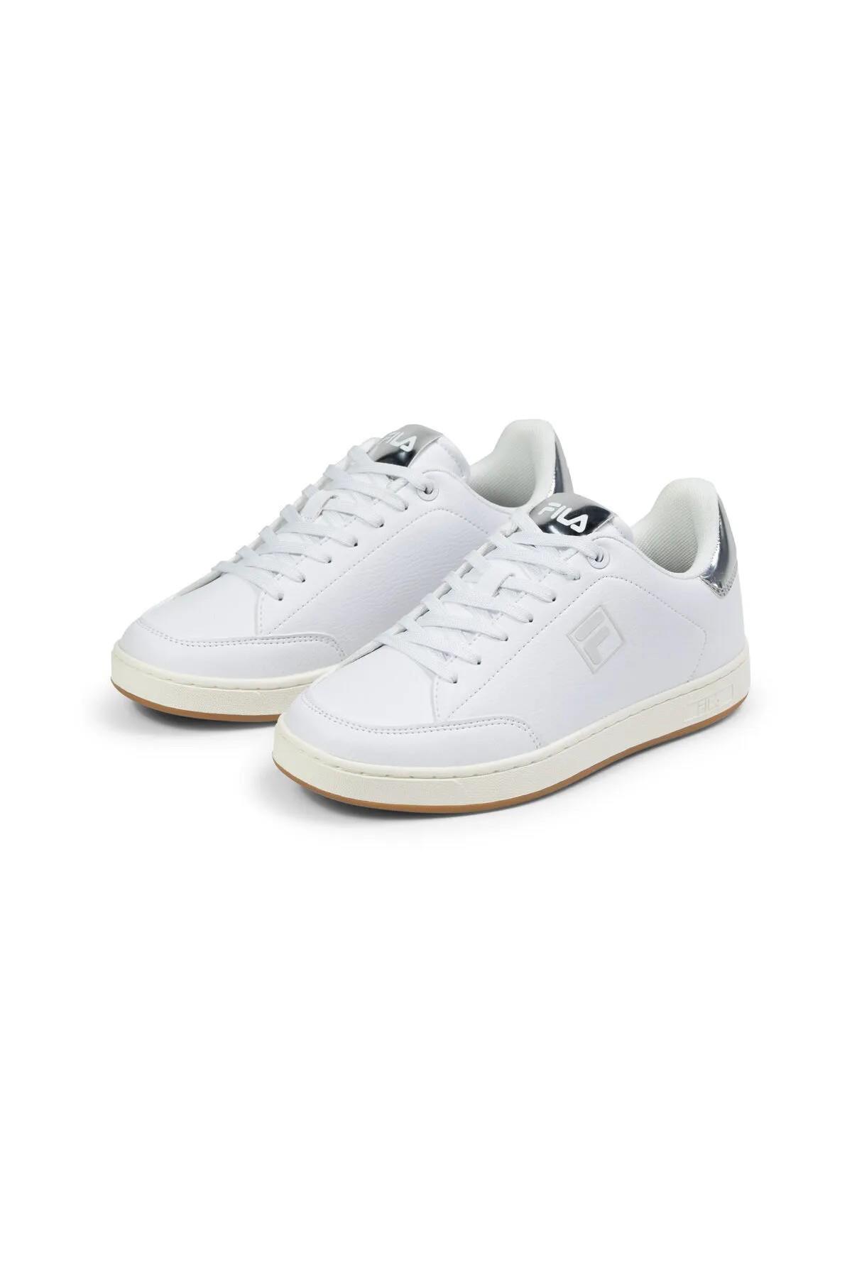 Fila Fila Beyaz FFW0477.13070 Courtbay Kadın Tenis Ayakkabısı Sneaker | Flo Beyaz - 2. görsel