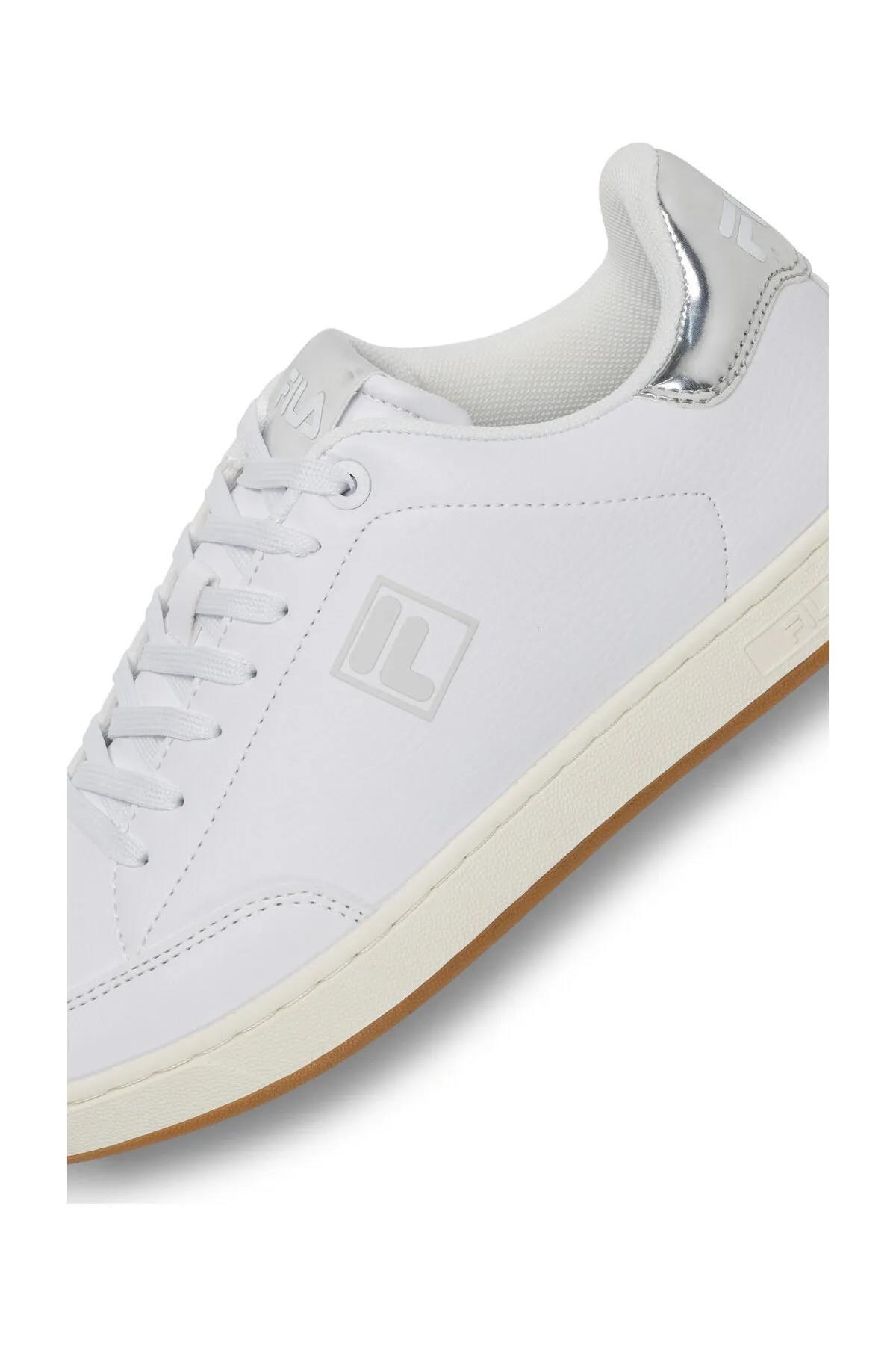 Fila Fila Beyaz FFW0477.13070 Courtbay Kadın Tenis Ayakkabısı Sneaker | Flo Beyaz - 5. görsel