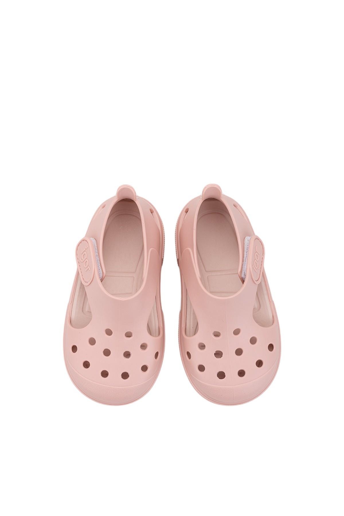 Igor Igor Pembe S10343-197 Surfi Kız Çocuk Sandalet Outdoor Ayakkabı | Flo Pembe - 4. görsel