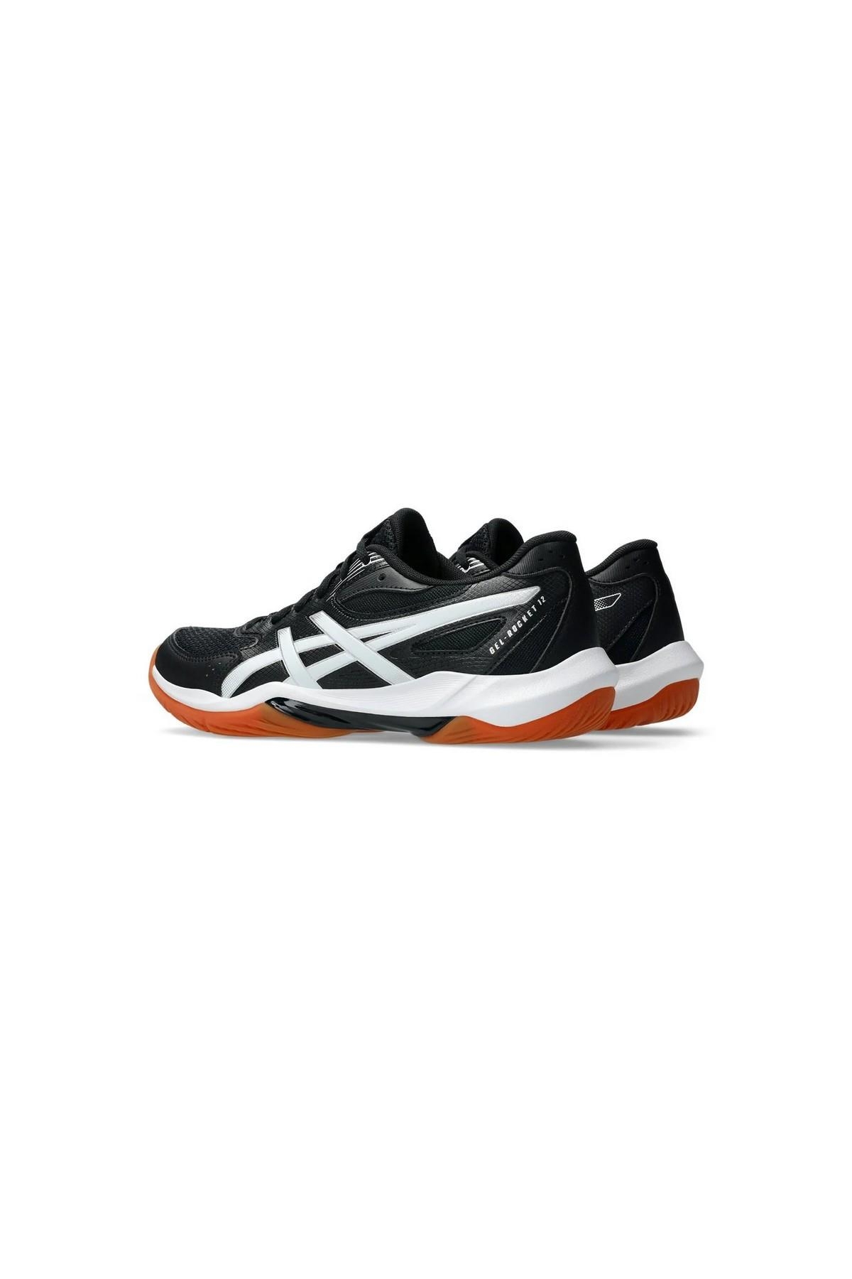 Asics Siyah Asics Gel Rocket 1072A119-001 Gel-Rocket 12 Kadın Voleybol Ayakkabısı