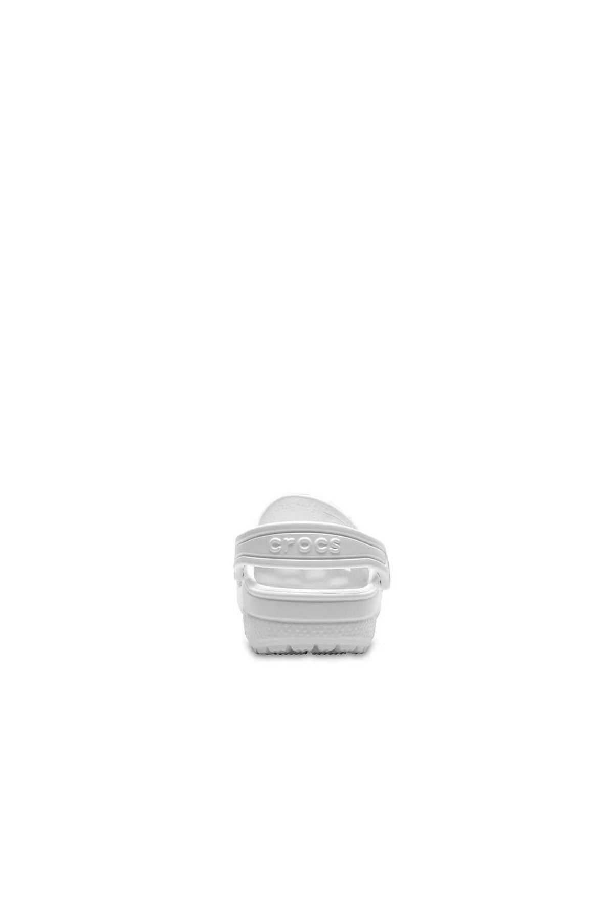 Crocs Crocs Beyaz 206991-100 Classic Clog K Çocuk Sandalet Outdoor Ayakkabı | Flo Beyaz - 6. görsel