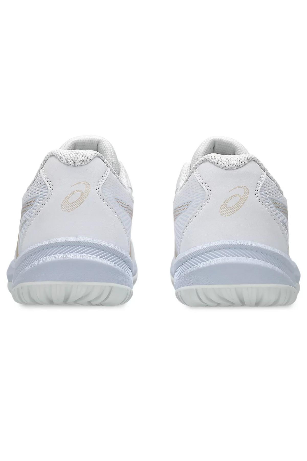 Asics Asics Beyaz 1072A107-103 Upcourt 6 Kadın Voleybol Ayakkabısı Sneaker | Flo Beyaz - 6. görsel