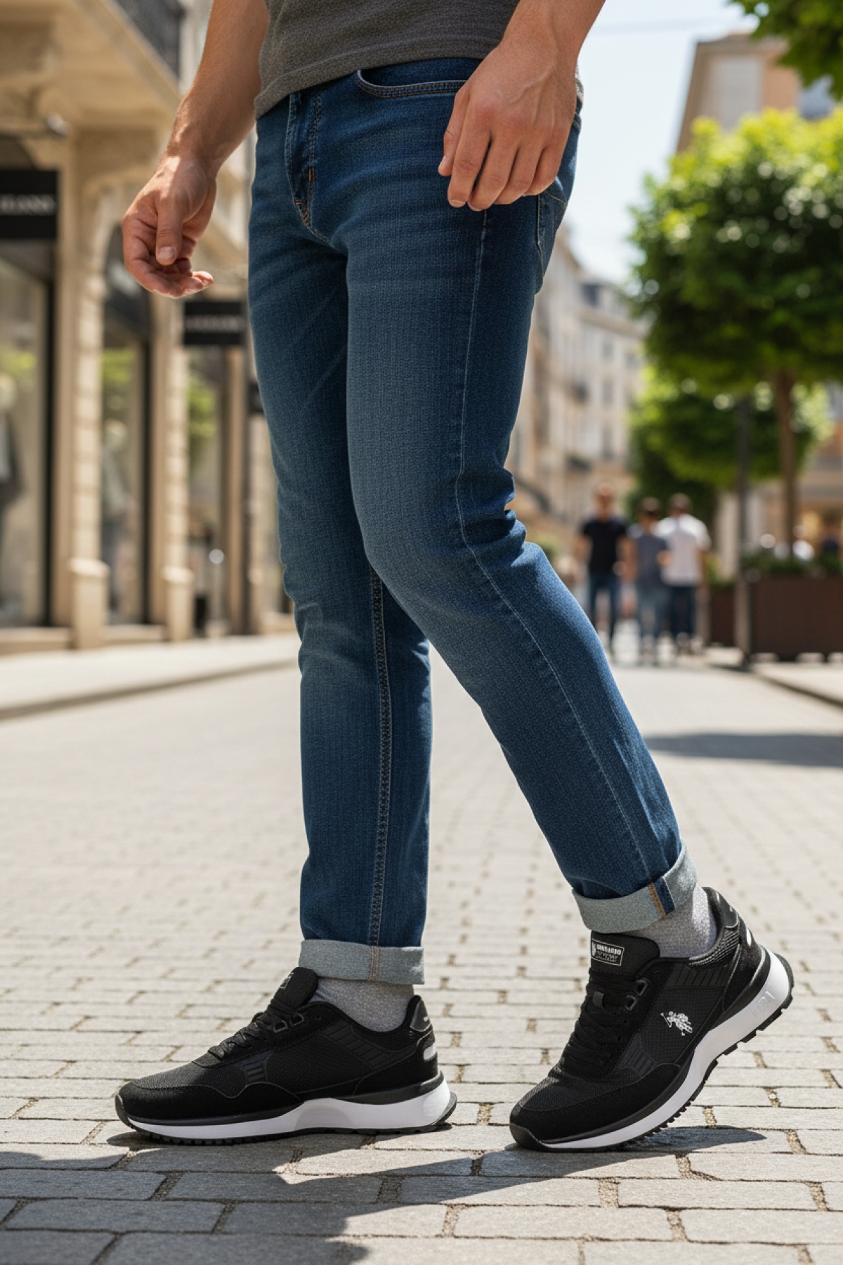 MARCUS 6FX Siyah Erkek Sneaker - Görsel 3