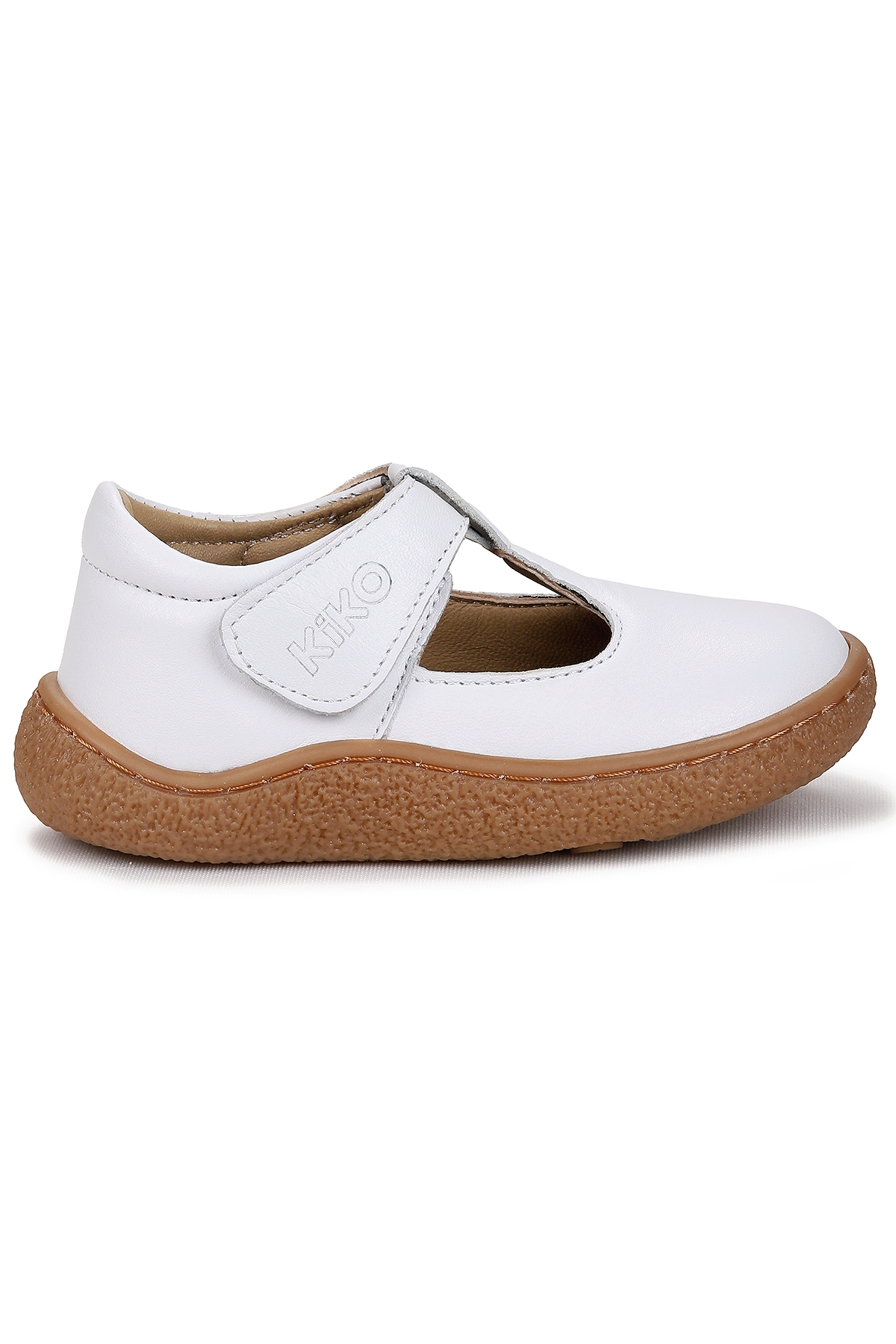 Lija %100 Deri Günlük Kız Bebek Babet Ayakkabı Beyaz - Görsel 2