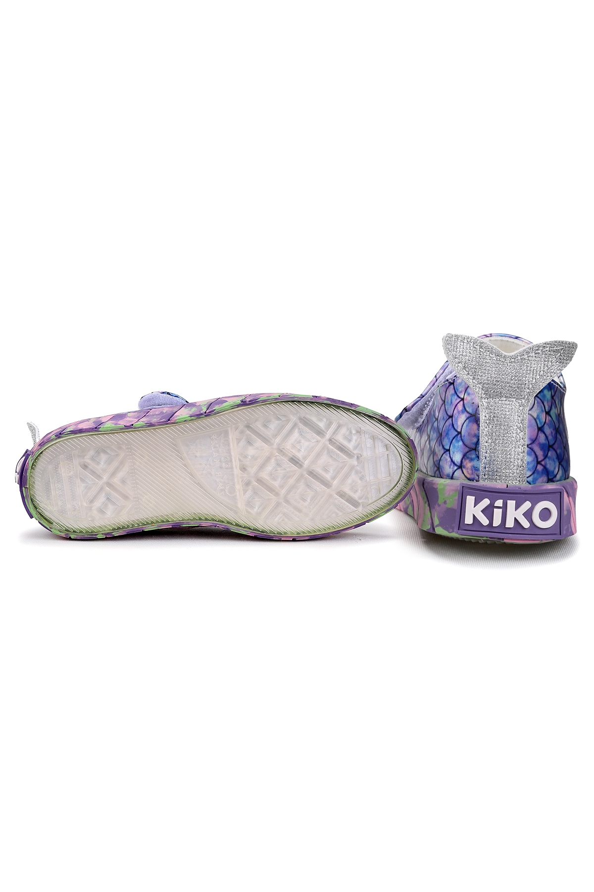 Zubin Deniz Kızı Cırtlı Kız Çocuk Babet Ayakkabı Lila - Görsel 6