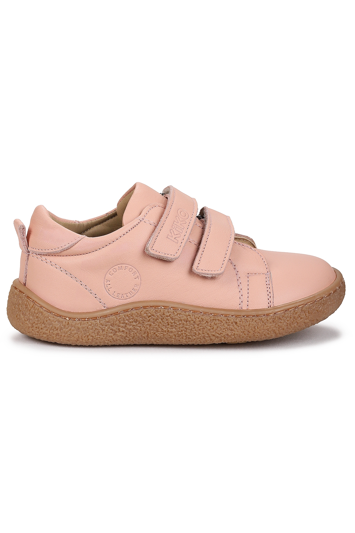 Luqa %100 Deri Günlük Kız Çocuk Spor Ayakkabı Pudra - Görsel 2