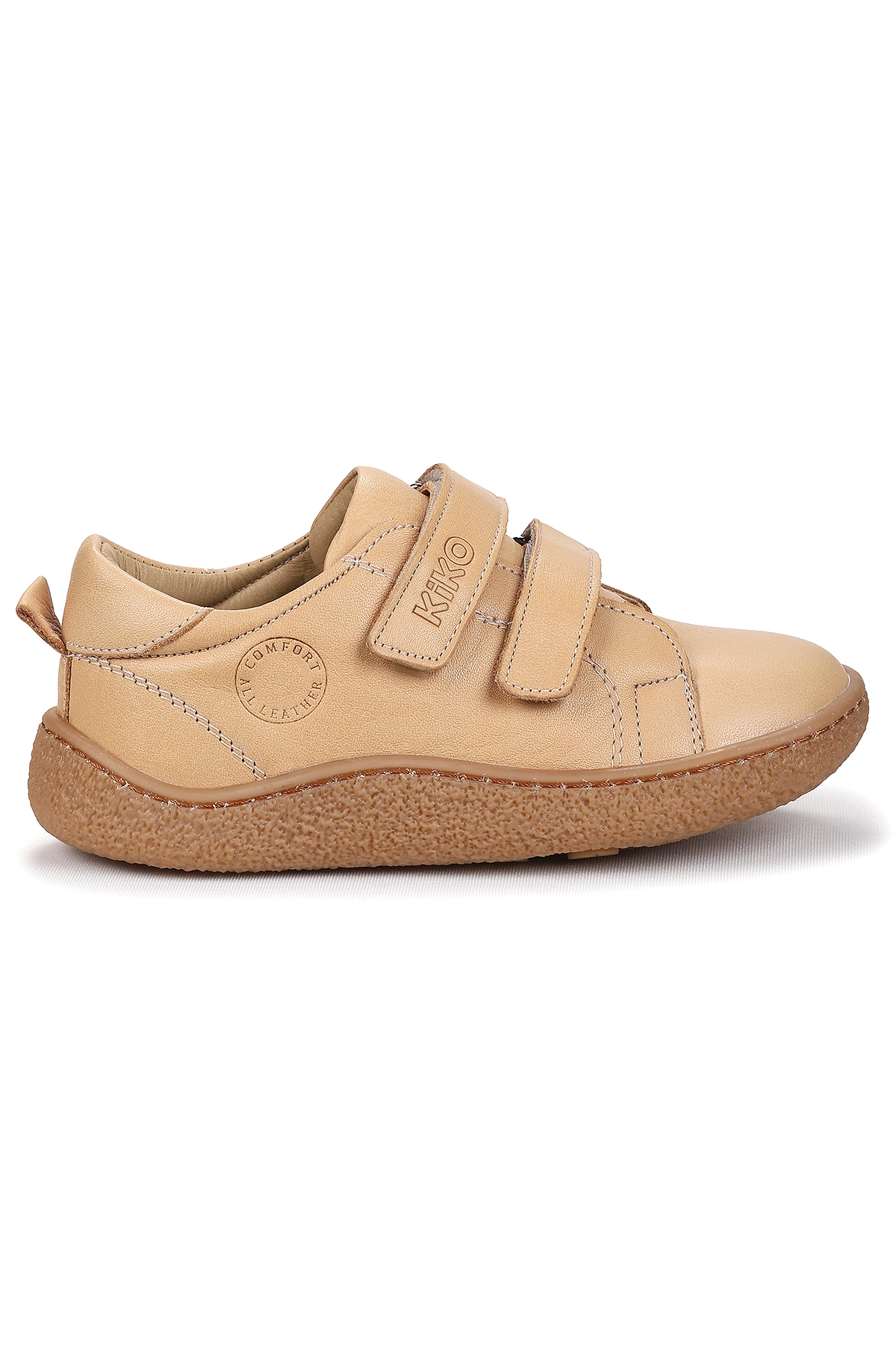 Luqa %100 Deri Günlük Erkek Çocuk Spor Ayakkabı Açık Taba - Görsel 2