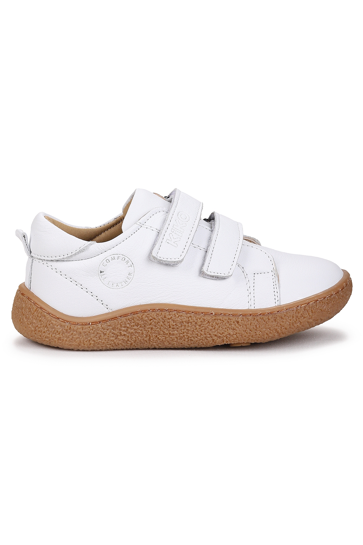 Luqa %100 Deri Günlük Erkek Çocuk Spor Ayakkabı Beyaz - Görsel 2