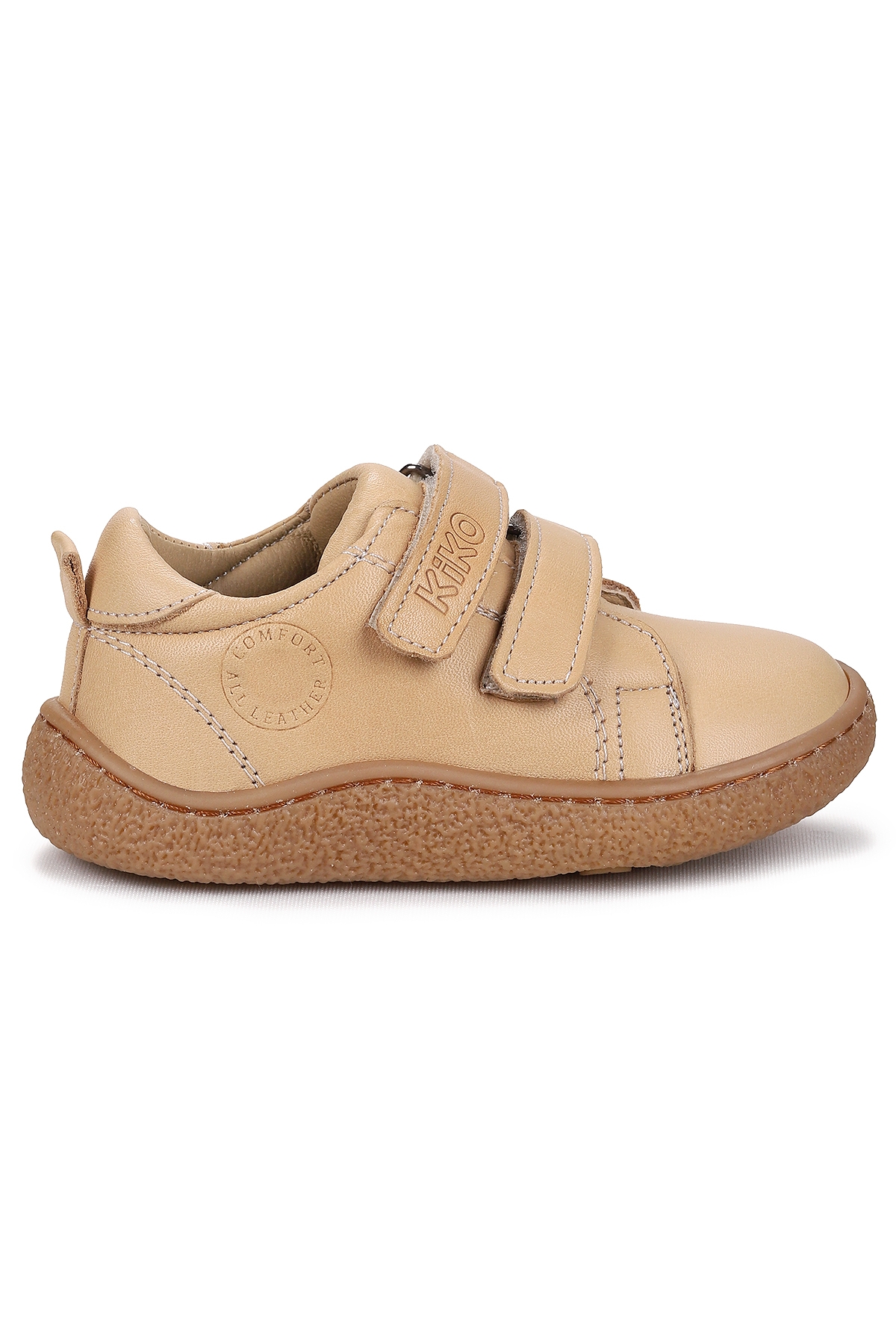 Luqa %100 Deri Günlük Erkek Bebek Spor Ayakkabı Açık Taba - Görsel 2