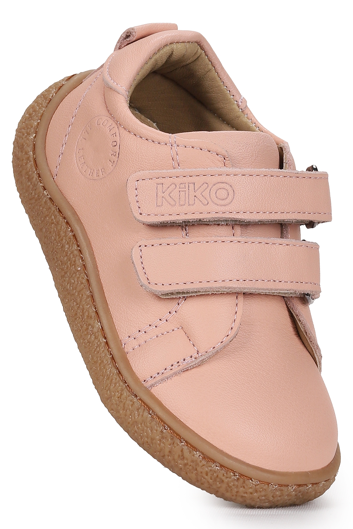 Luqa %100 Deri Günlük Kız Bebek Spor Ayakkabı Pudra - Görsel 5