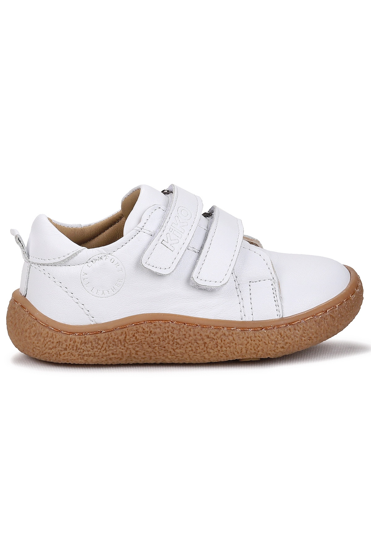 Luqa %100 Deri Günlük Erkek Bebek Spor Ayakkabı Beyaz - Görsel 2