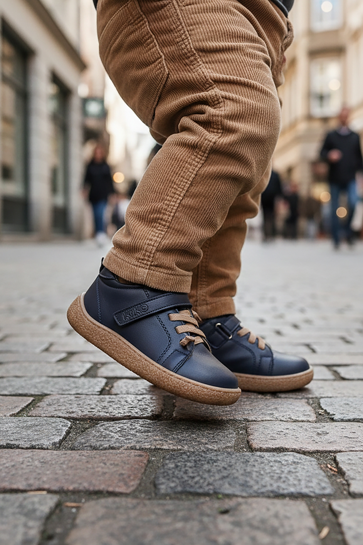 Arad %100 Deri Günlük Erkek Çocuk Spor Ayakkabı Lacivert - Görsel 4