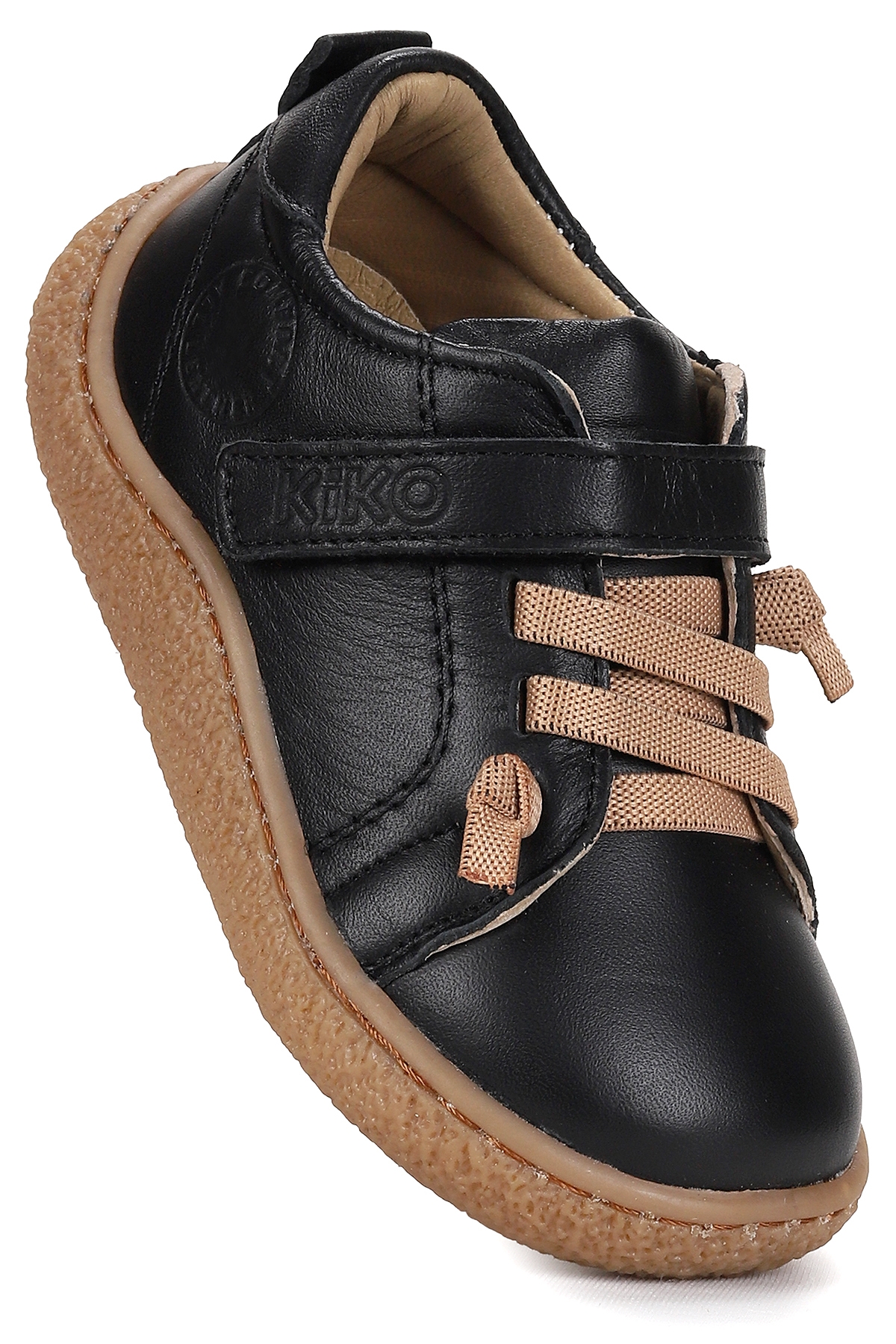 Arad %100 Deri Günlük Erkek Bebek Spor Ayakkabı Siyah - Görsel 5