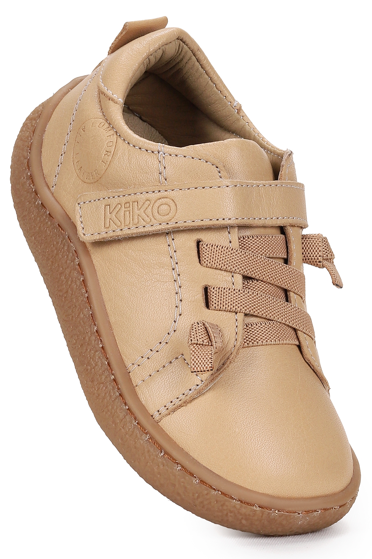 Arad %100 Deri Günlük Erkek Bebek Spor Ayakkabı Açık Taba - Görsel 5