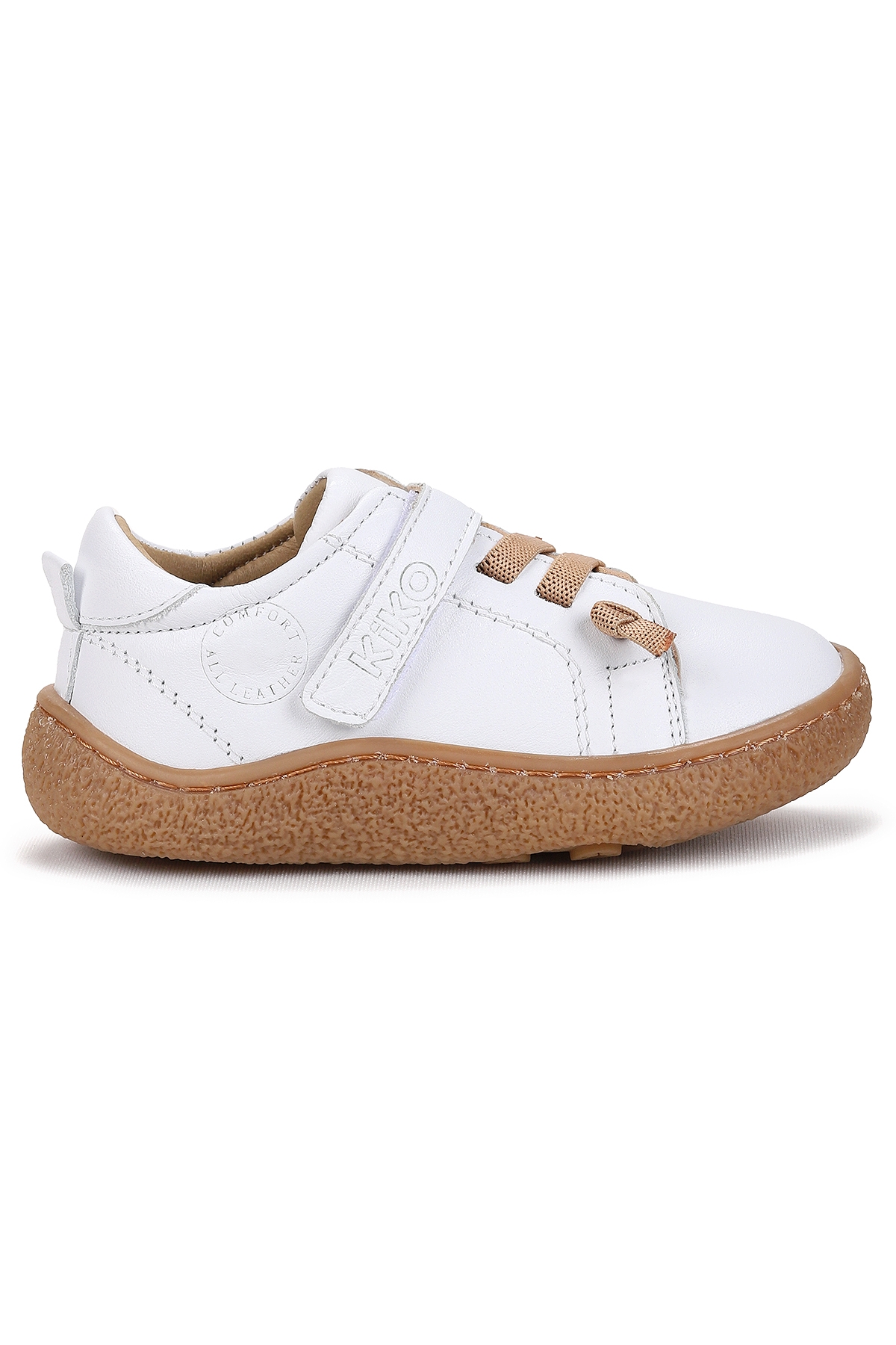 Arad %100 Deri Günlük Erkek Bebek Spor Ayakkabı Beyaz - Görsel 2