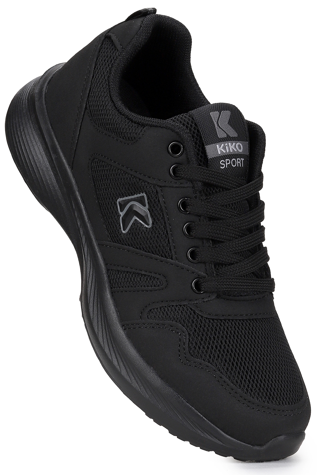 Dima Fileli Faylon Taban Erkek Çocuk Spor Ayakkabı Siyah - Görsel 5