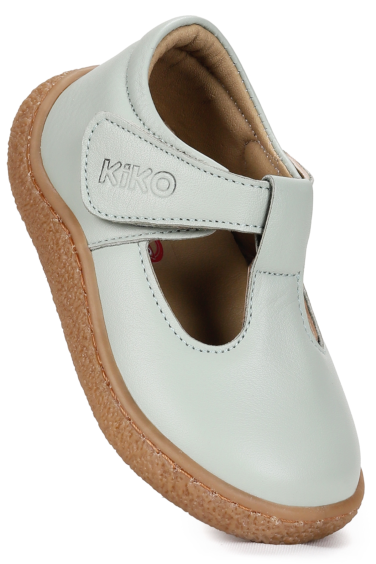 Lija %100 Deri Günlük Kız Bebek Babet Ayakkabı Su Yeşili - Görsel 5