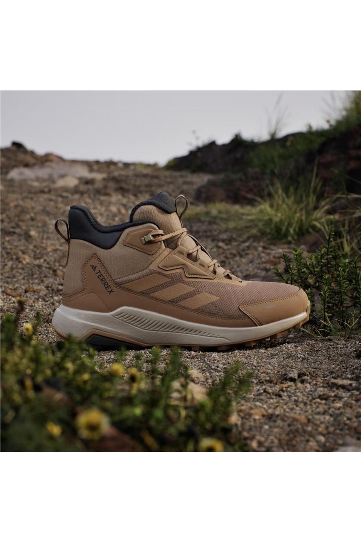 Adidas Adidas Kahverengi Erkek Outdoor Ayakkabı Terrex Anylander Climawarm + JS1431 Bot | Flo Kahverengi - 3. görsel