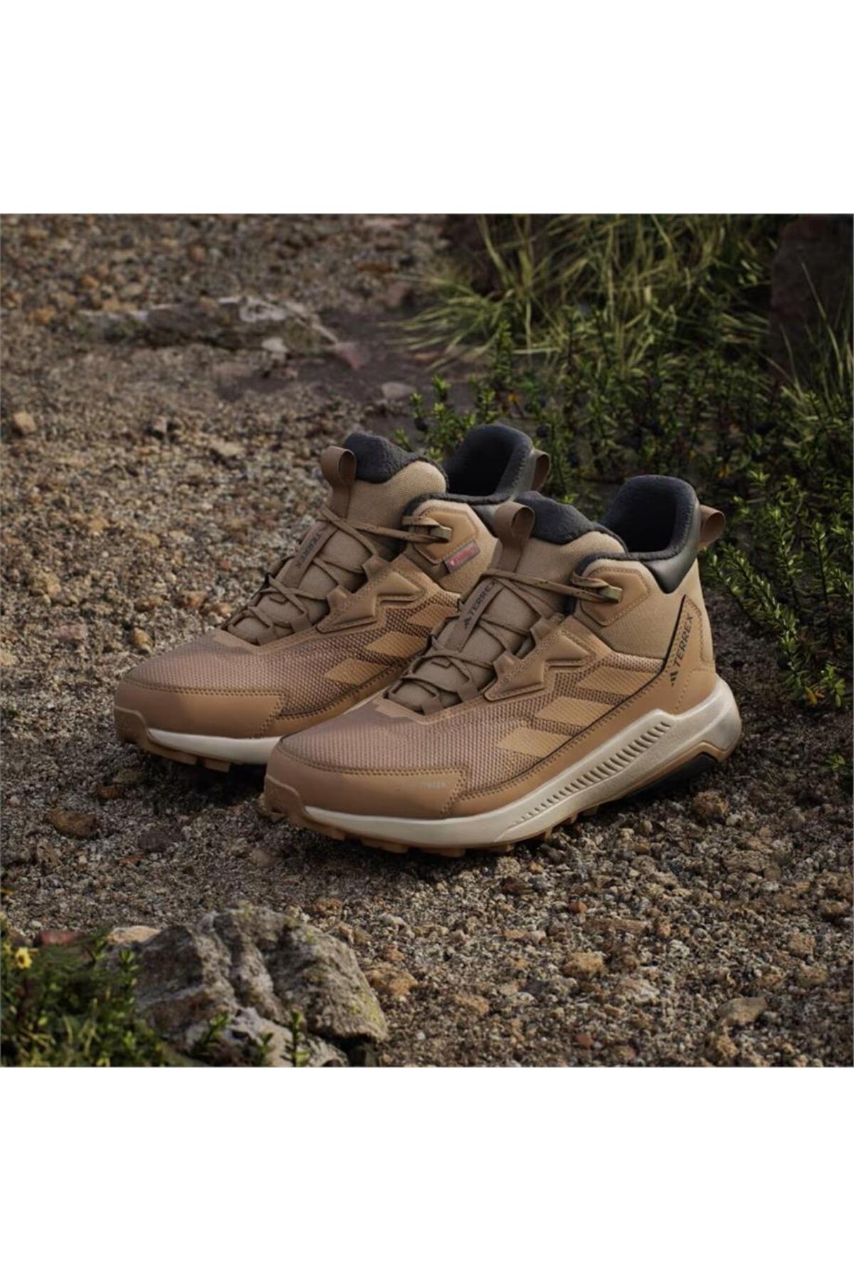 Adidas Adidas Kahverengi Erkek Outdoor Ayakkabı Terrex Anylander Climawarm + JS1431 Bot | Flo Kahverengi - 5. görsel