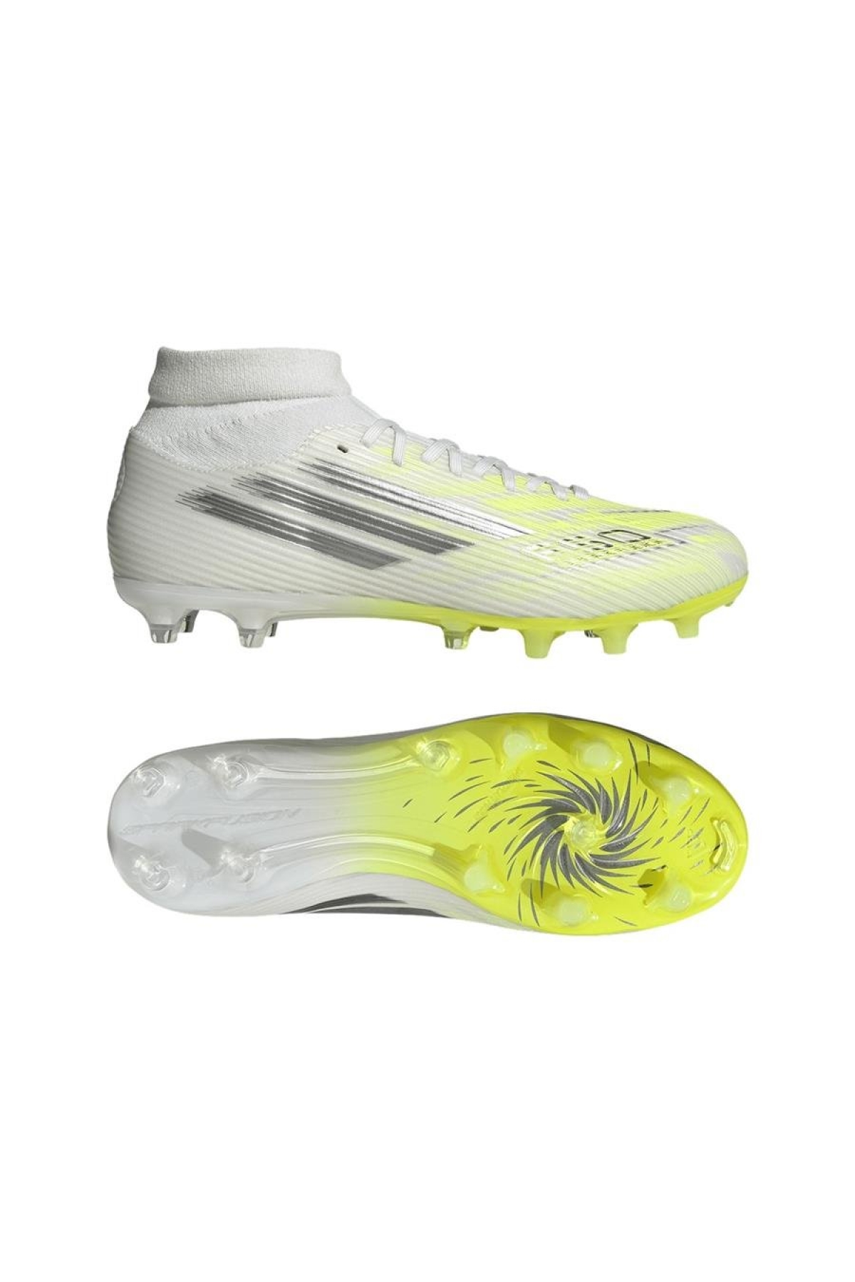 Erkek Beyaz Krampon F50 SPARKFUSION LEAGUE FG/AG JP8350 - Görsel 3