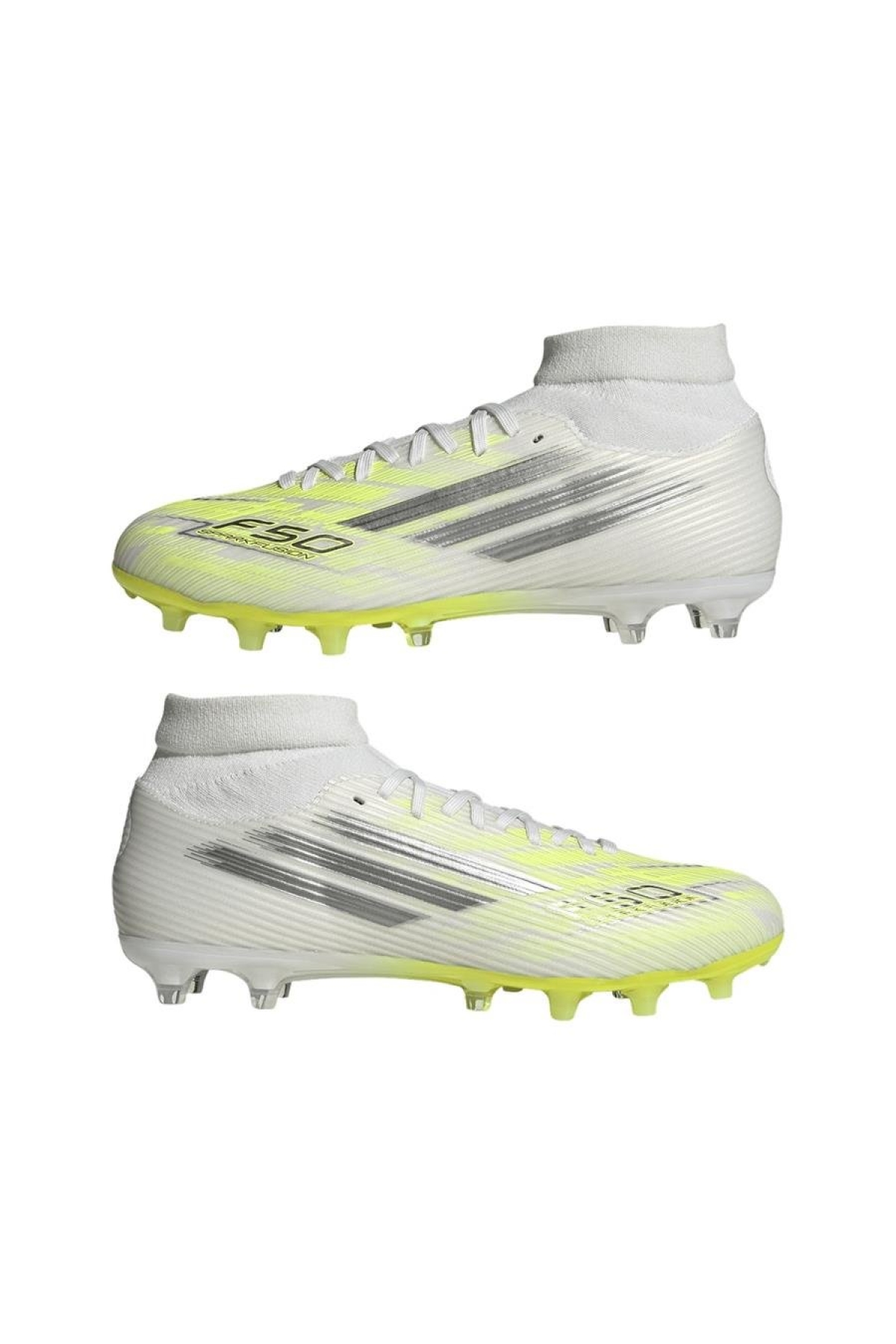 Erkek Beyaz Krampon F50 SPARKFUSION LEAGUE FG/AG JP8350 - Görsel 10