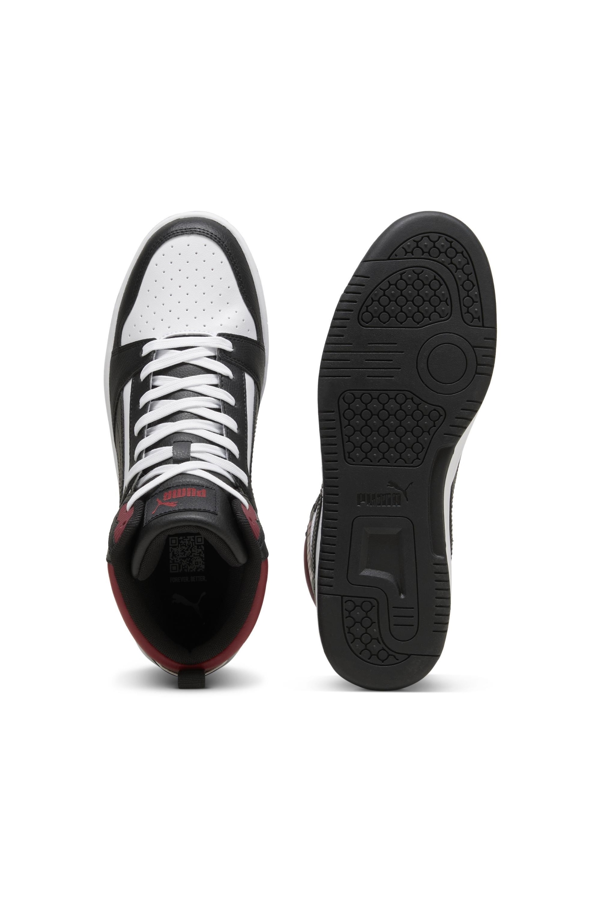 Puma Puma Beyaz 39232624 Rebound V6 Erkek Günlük Spor Ayakkabı Sneaker | Flo Beyaz - 5. görsel