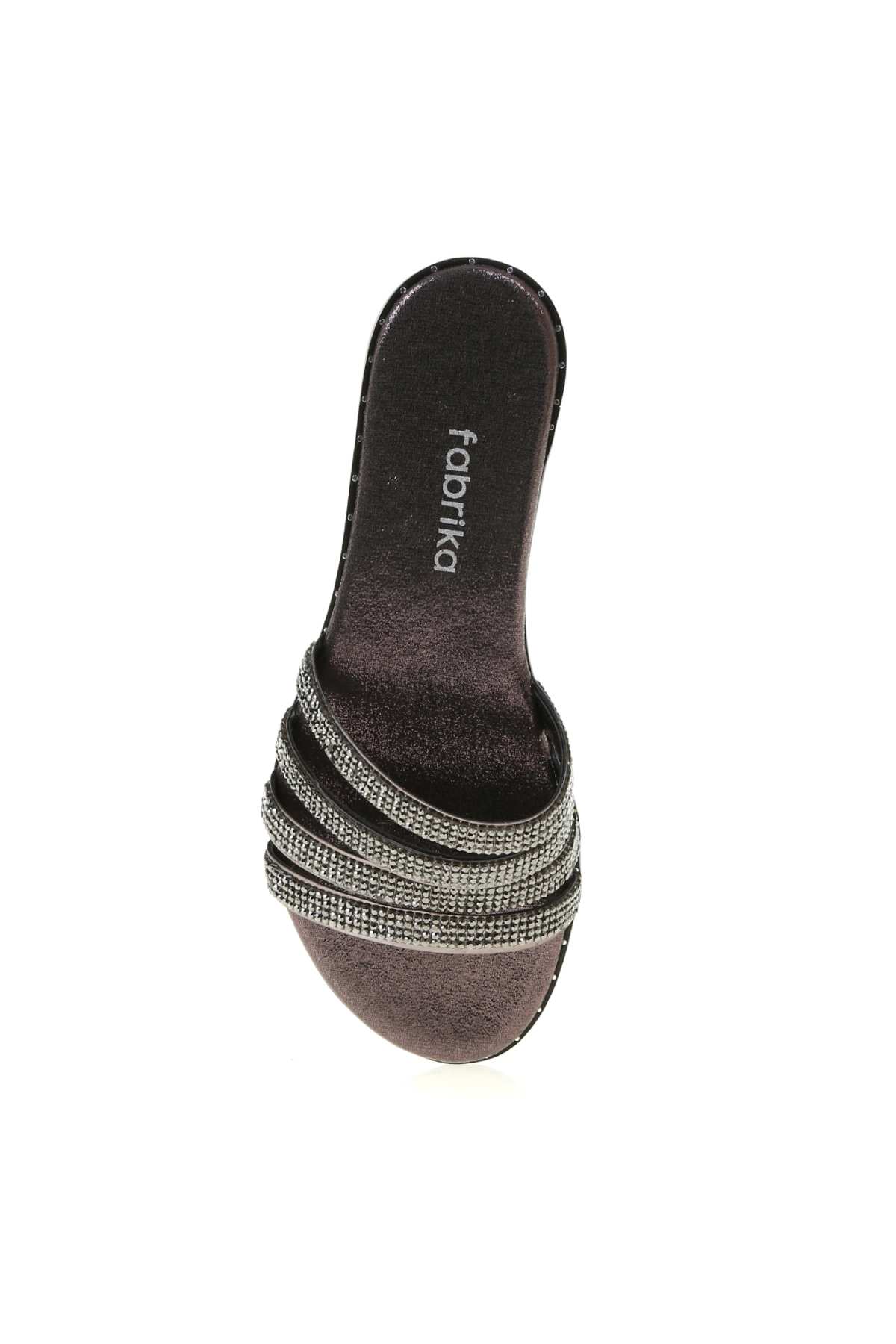 Fabrika Fabrika Gri Kurşun Kadın Terlik L83-GALA Sandalet & Terlik | Flo Gri - 5. görsel