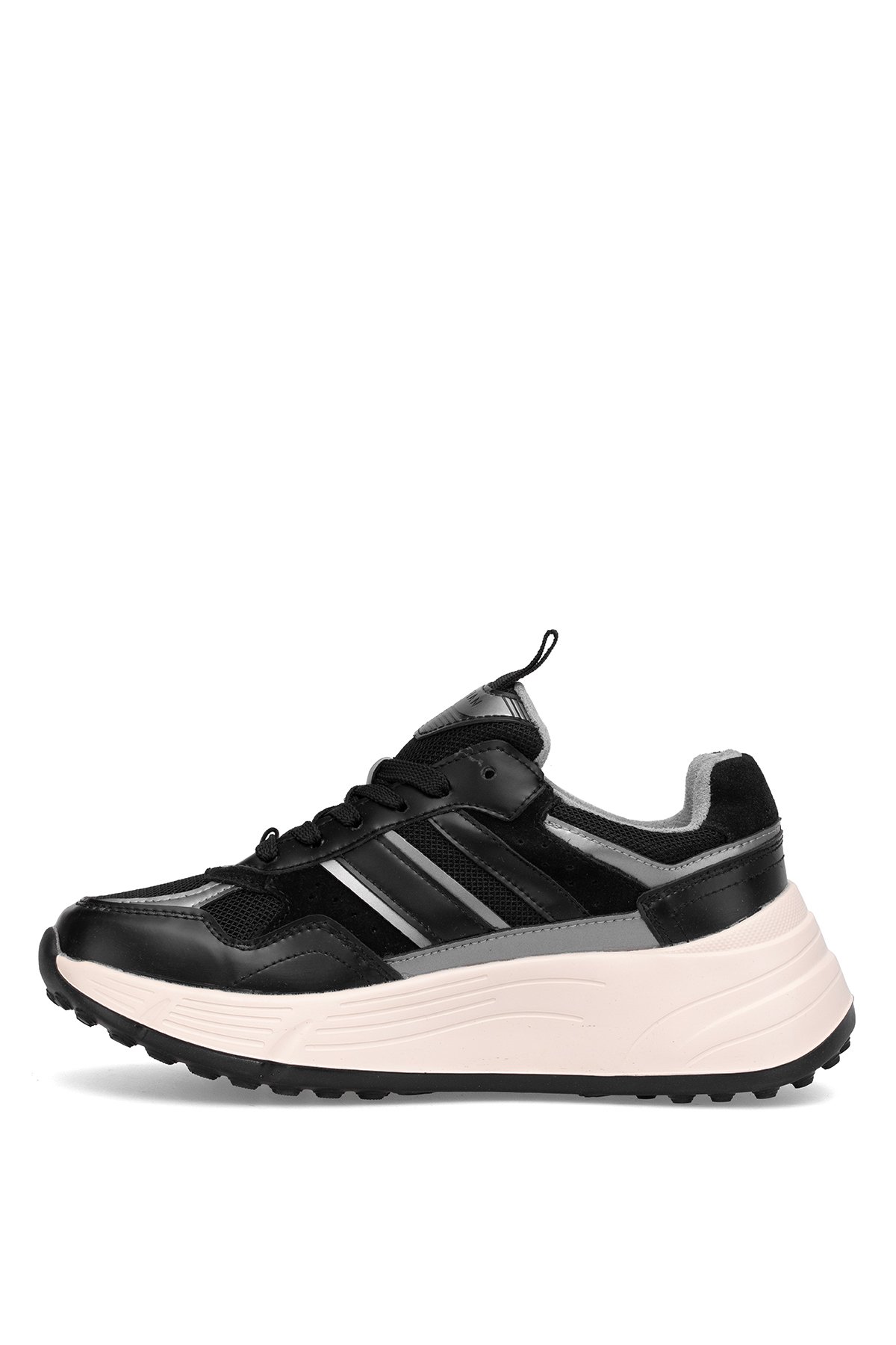 Lufian Lufian 122230033 Martina Kadın Hakiki Deri Klasik Sneaker Siyah | Flo Siyah - 4. görsel