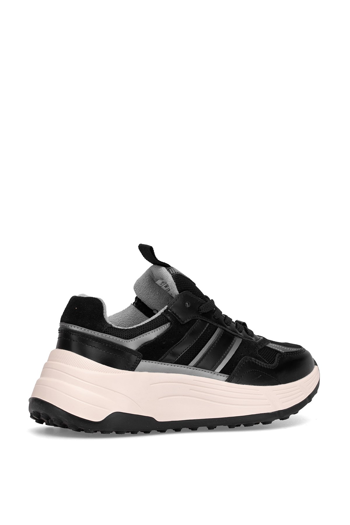 Lufian Lufian 122230033 Martina Kadın Hakiki Deri Klasik Sneaker Siyah | Flo Siyah - 5. görsel