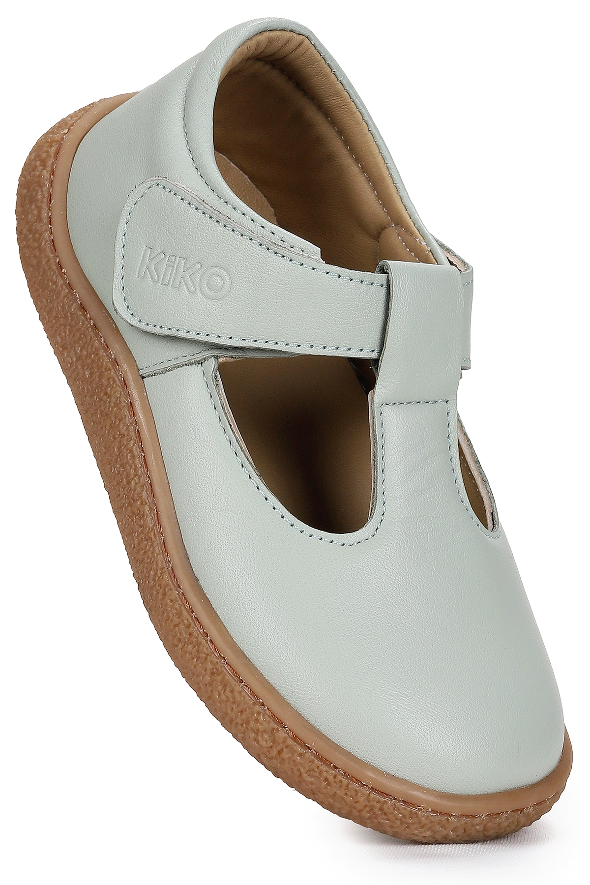 Lija %100 Deri Günlük Kız Çocuk Babet Ayakkabı Su Yeşili - Görsel 5