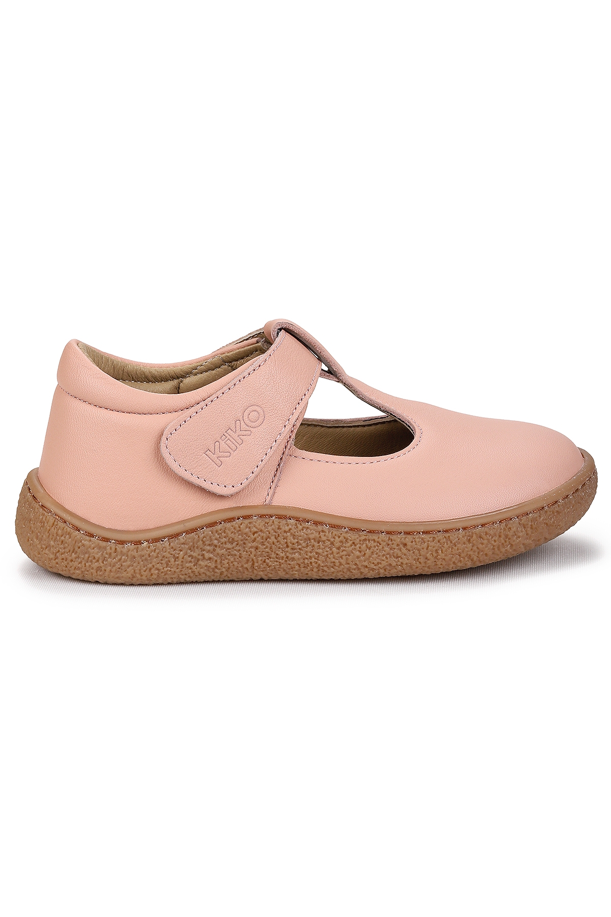 Lija %100 Deri Günlük Kız Çocuk Babet Ayakkabı Pudra - Görsel 2