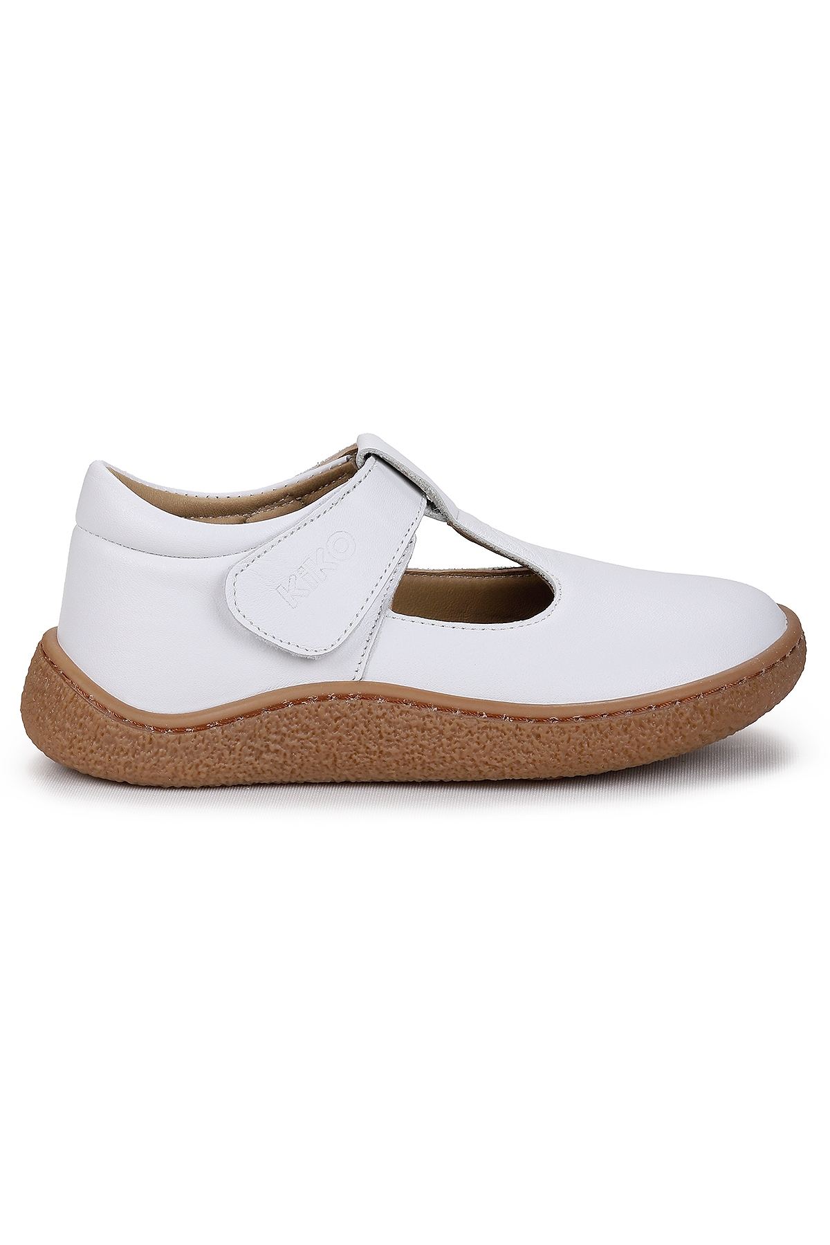 Lija %100 Deri Günlük Kız Çocuk Babet Ayakkabı Beyaz - Görsel 2