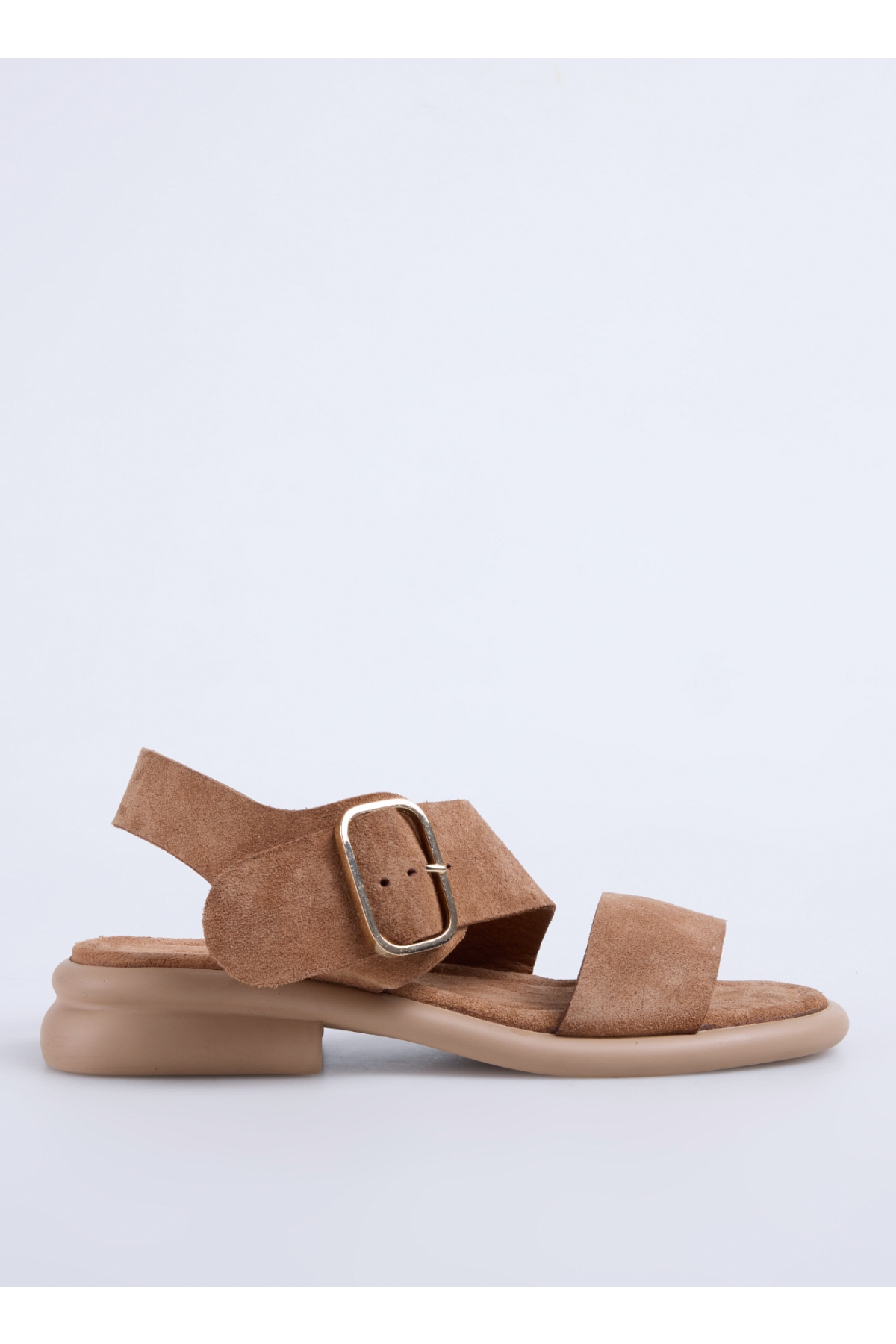 Fabrika Fabrika Deri Taba Kadın Sandalet D-KEIRA Sandalet & Terlik | Flo Taba - 2. görsel