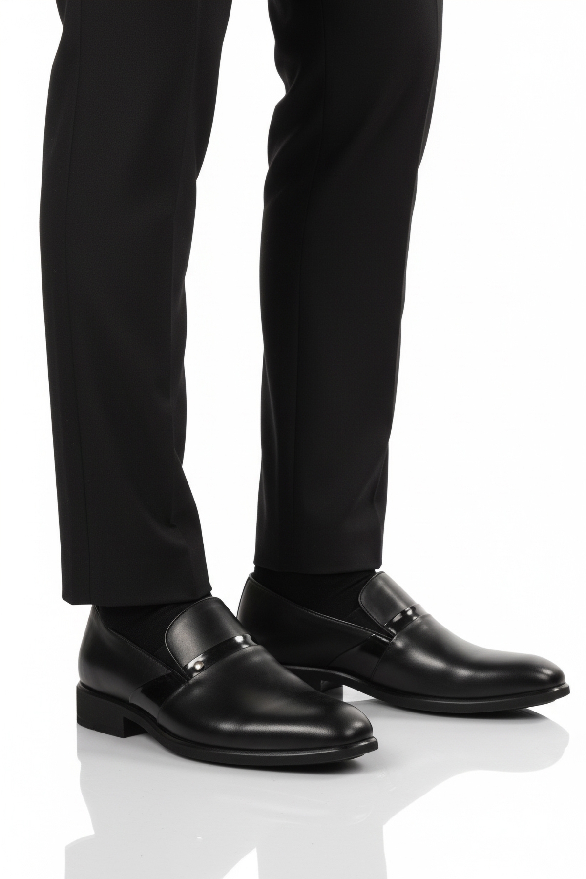 Ayakmod Ayakmod Siyah Hakiki Deri Erkek Klasik Ayakkabı 02213 M | Flo Siyah - 2. görsel