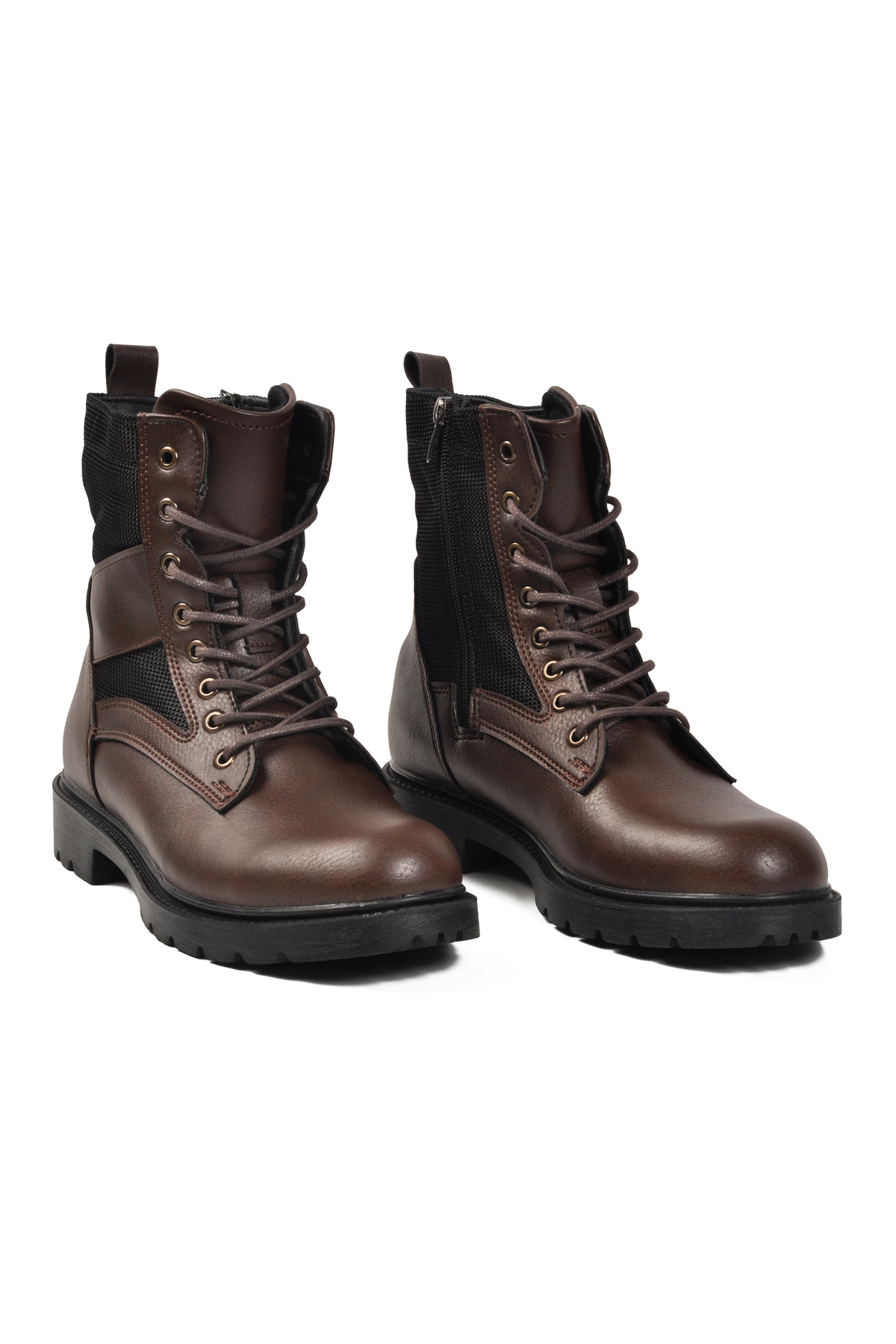 Kahve İçi Polarlı Kaymaz Taban Uzun Erkek Bot 756 M - Görsel 4