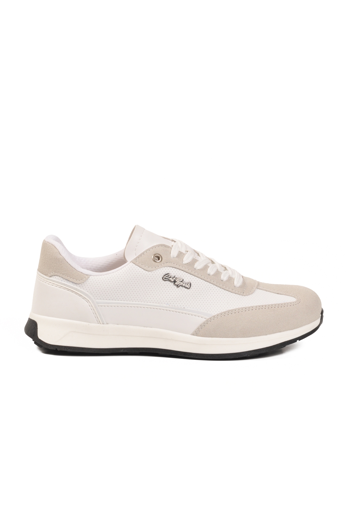 Conteyner Conteyner Beyaz Bağcıklı Hafif Esnek Erkek Sneaker 584 M | Flo Beyaz - 3. görsel