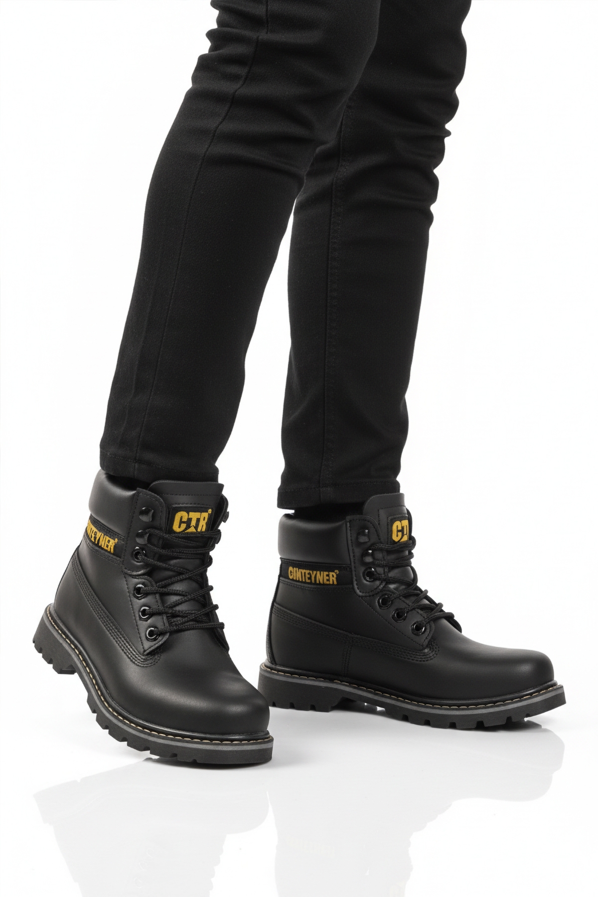 Conteyner Conteyner Siyah Soğuğa Dirençli Kaymaz Unisex Bot 922 G | Flo Siyah - 2. görsel