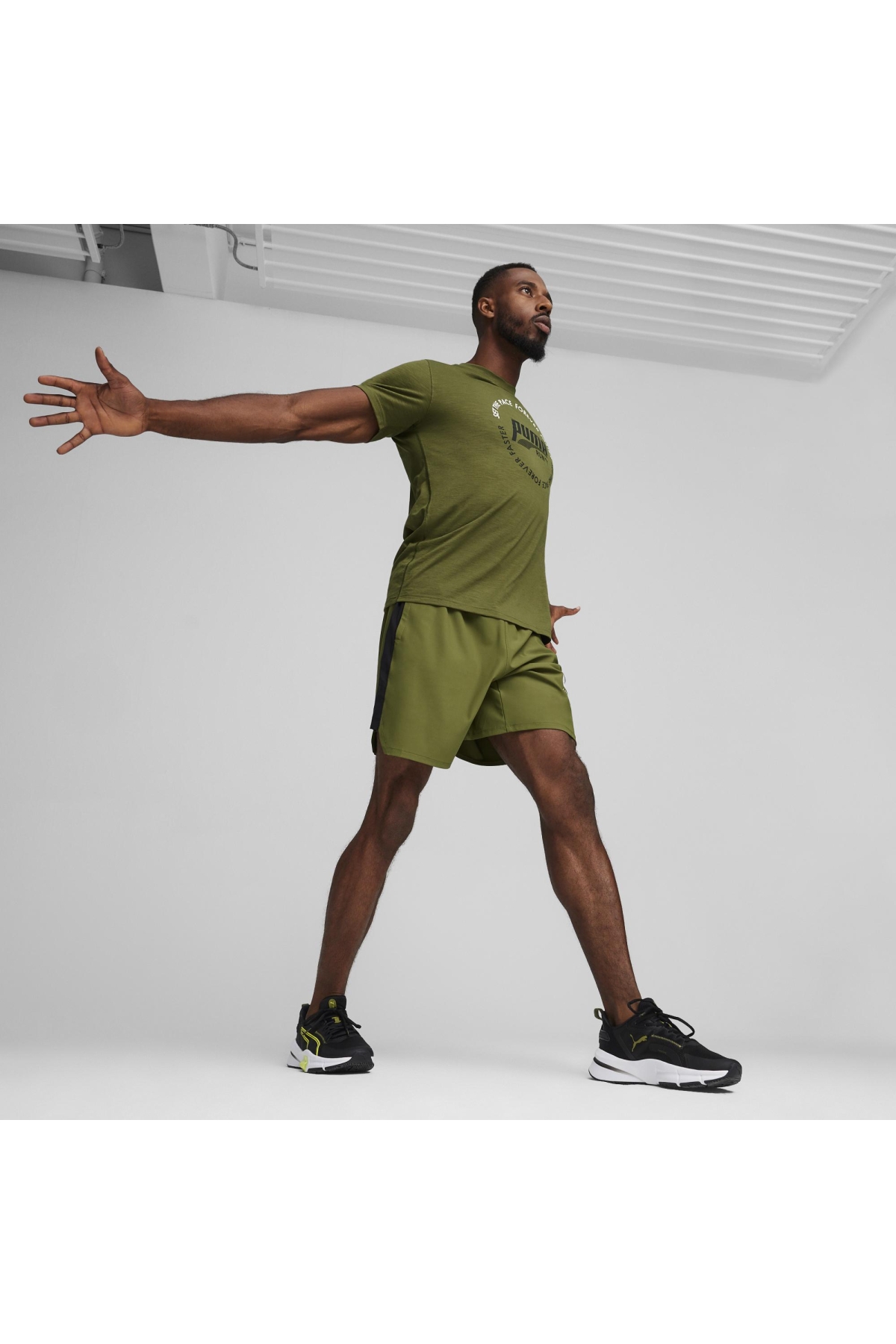 Puma Puma Siyah 37948203 Pwrframe Tr 3 Erkek Yürüyüş Ayakkabısı Sneaker | Flo Siyah - 9. görsel