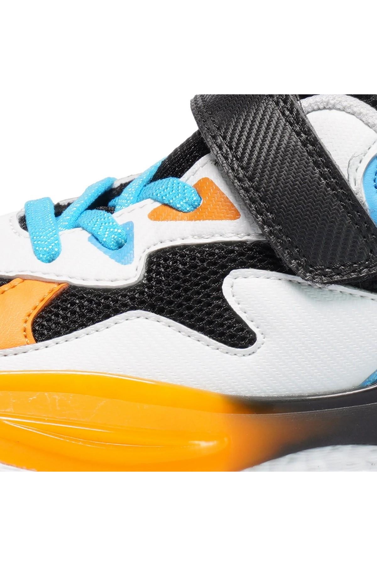 Hummel Hummel Siyah 900712-2113 Freda Jr. Çocuk Yürüyüş Ayakkabısı Sneaker | Flo Siyah - 7. görsel