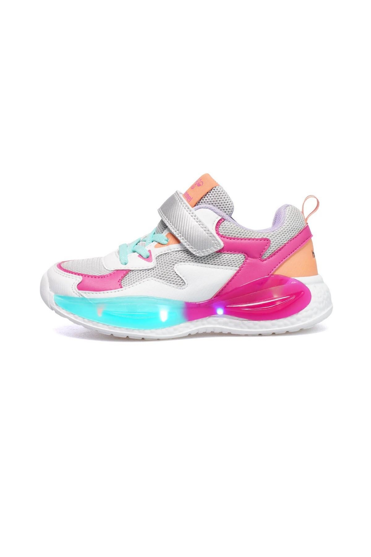 Hummel Hummel Beyaz 900712-9007 Freda Jr. Çocuk Yürüyüş Ayakkabısı Sneaker | Flo Beyaz - 2. görsel